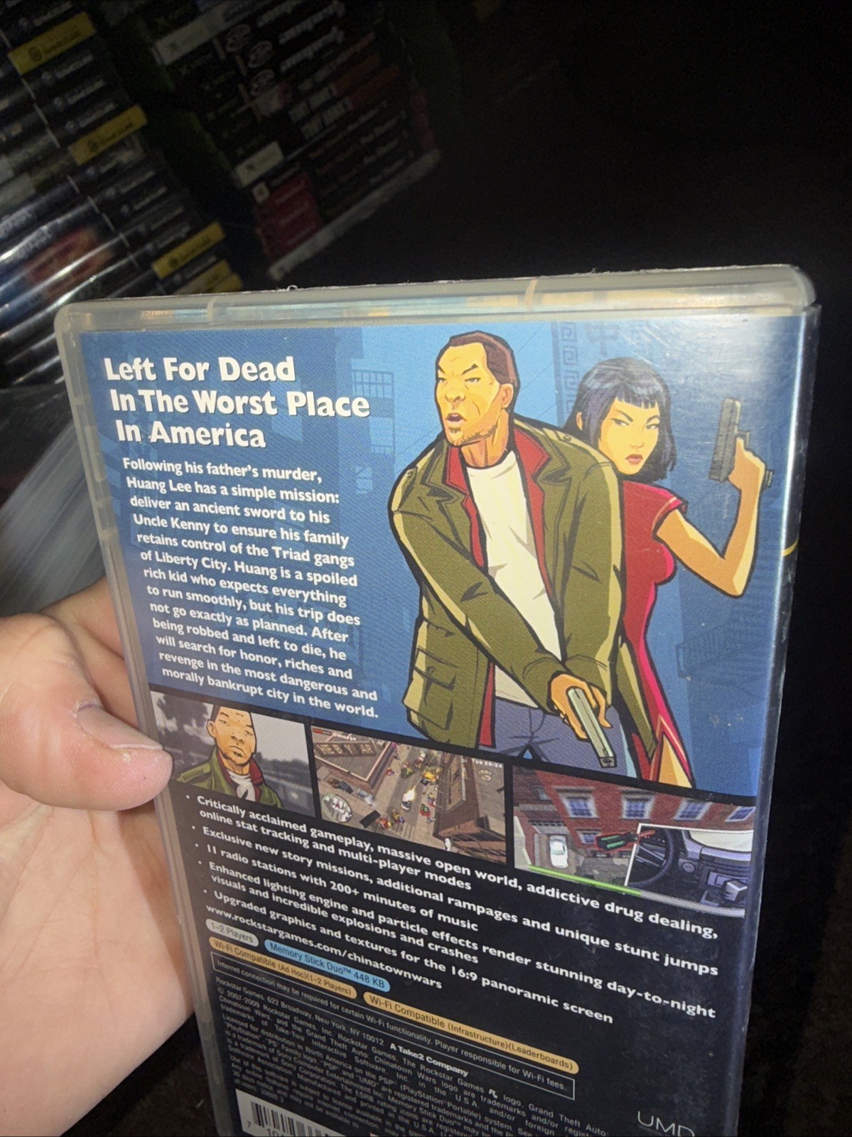 Grand Theft Auto: Chinatown Wars + Map And Manual Sony PSP Extra Mint Condition