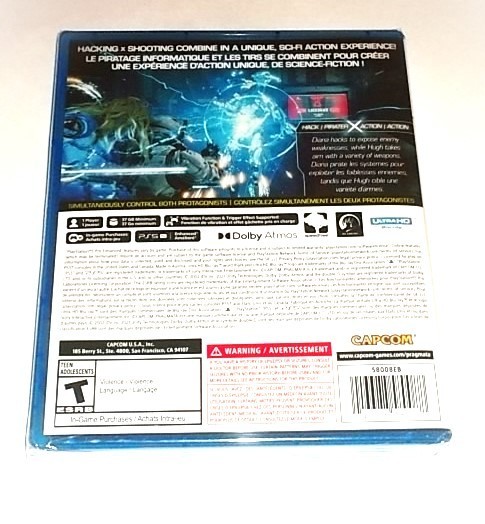 PRAGMATA Sony PlayStation 5 PS5 Video Game USA Version Sealed Brand New UNOPENED