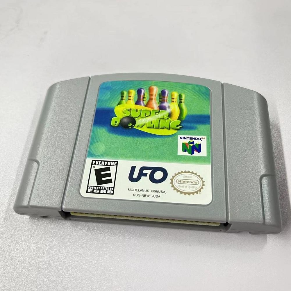 Super Bowling – Nintendo 64 (N64) Must-have for fans Tested and working