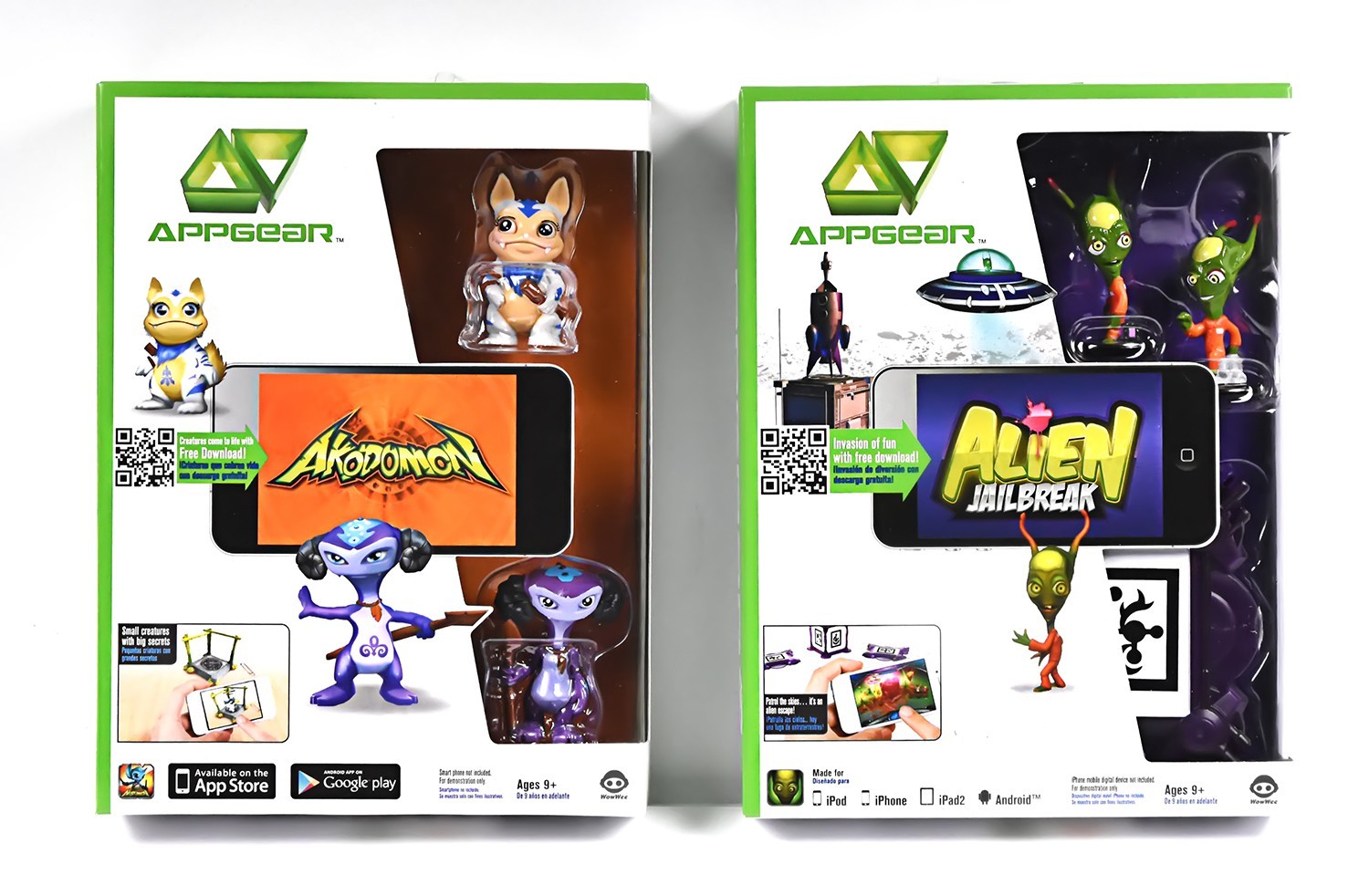 Mobile Game Set ALIEN, AKODOMON, COMMANDAR for iPad iPhone Android New –A5