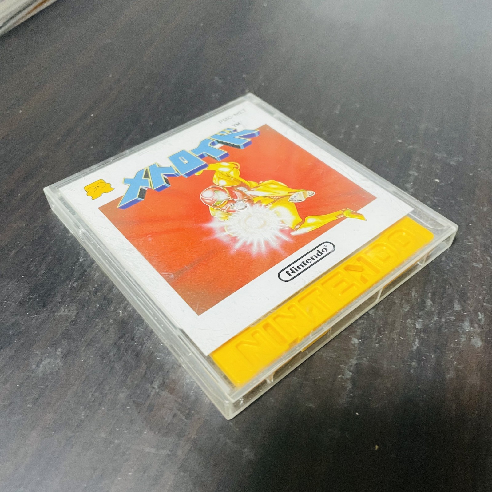 Metroid Nintendo Famicom Disk System 1986 FMC-MET Japanese Version Action Retro
