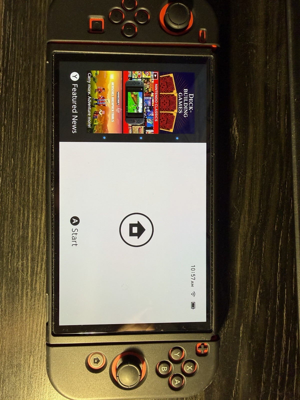 Nintendo Switch OLED HEG-001 Mario Red Edition 64GB Console. READ DESCRIPTION