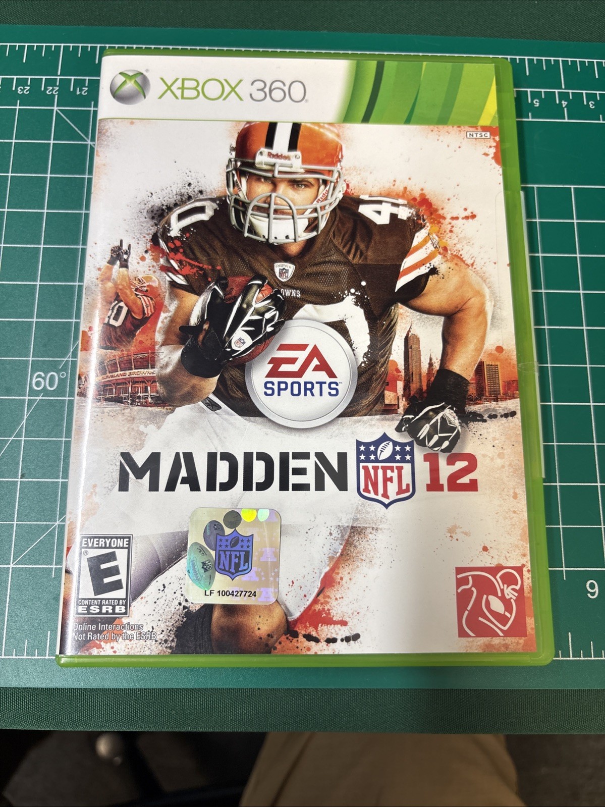 Madden NFL 12 (Microsoft Xbox 360, 2011) No Manual Untested