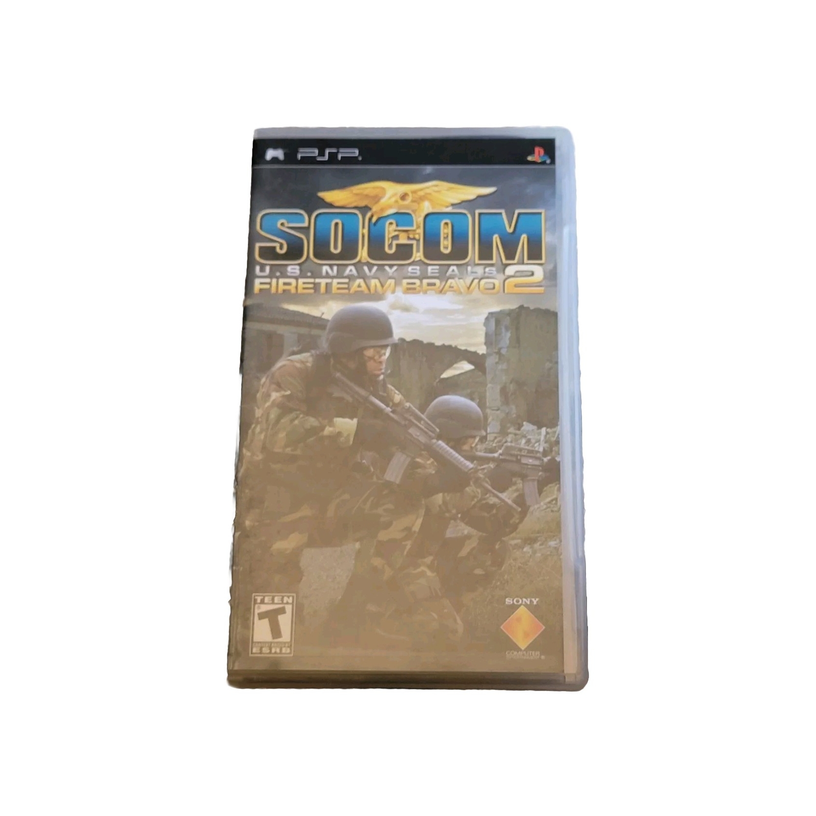 Socom Fireteam Bravo 2 ORIGINAL (Sony PSP Playstation Portable) Complete 9/10