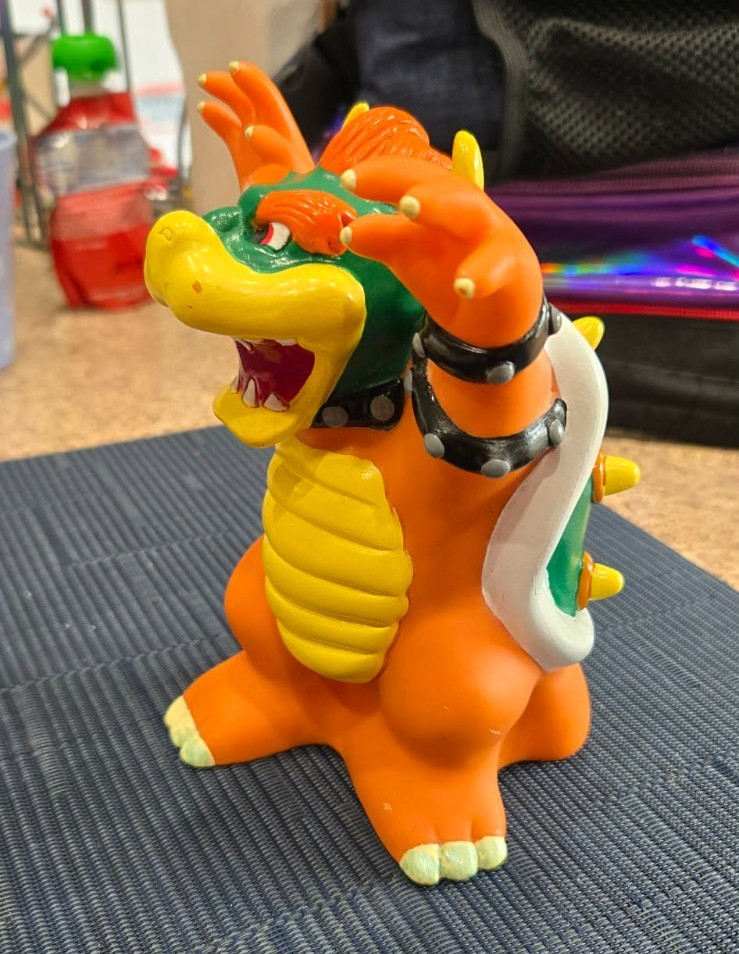 Bowser Nintendo Power Mail Away Figure RARE