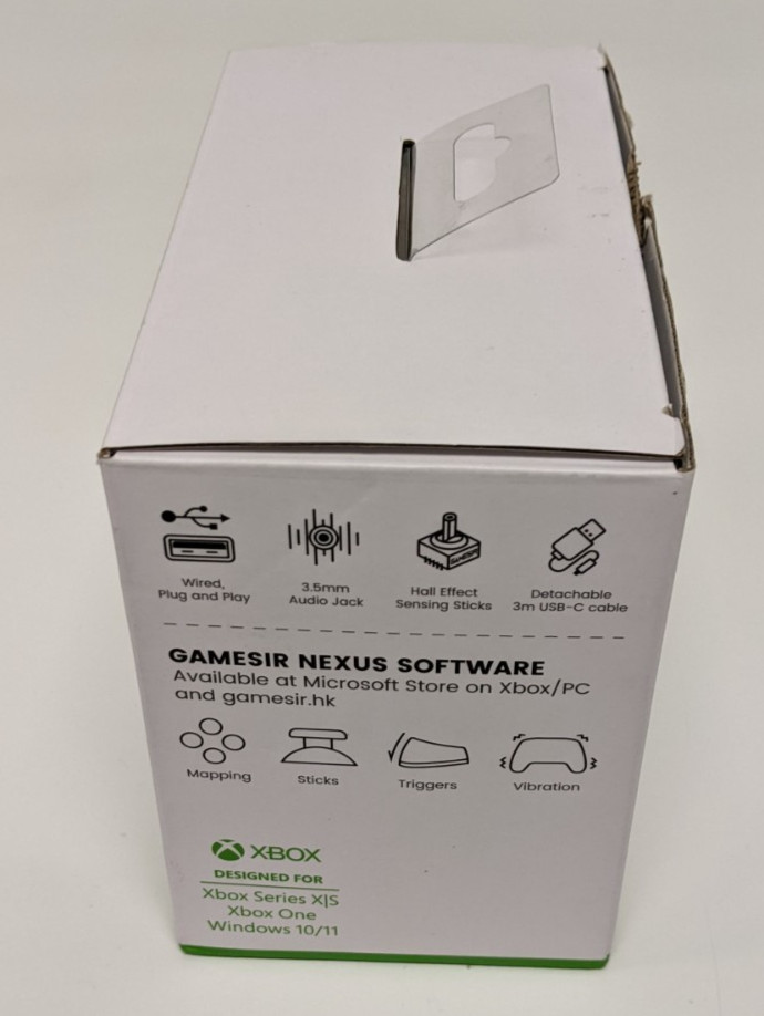 GameSir G7 HE White Wired Controller Xbox Series X|S Xbox One PC