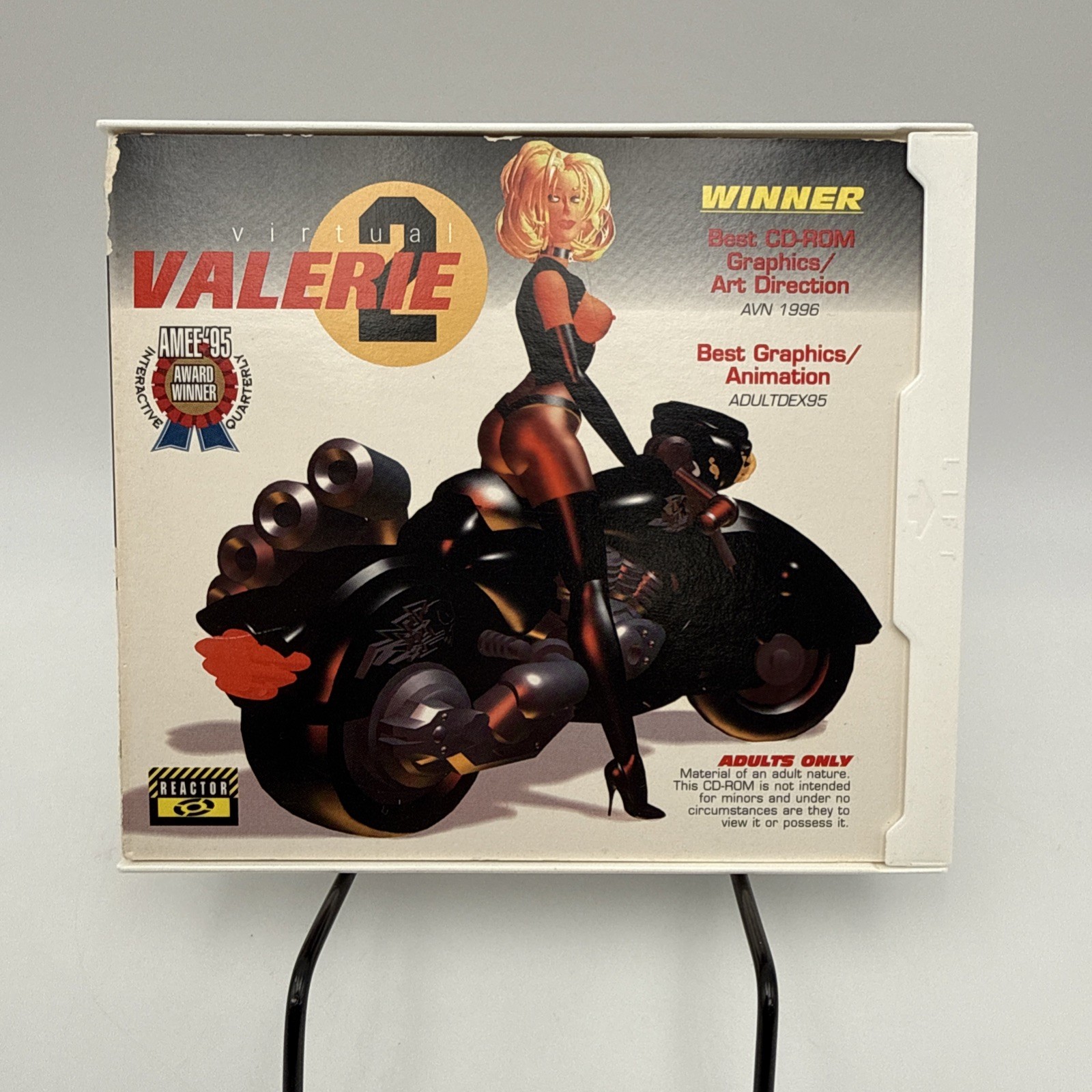 Super RARE Virtual Valerie 2 CD-Rom 1995 Adult Computer Game Mike Saenz PC/MAC