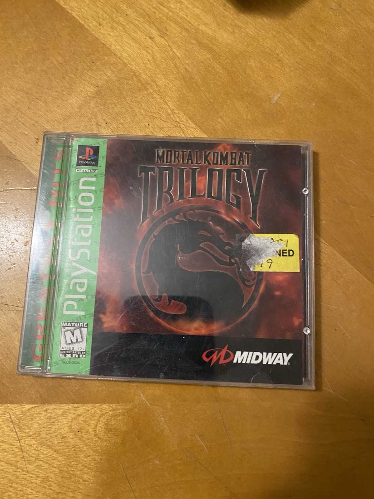 Mortal Kombat Trilogy (PlayStation 1, 1996) PS1 MK