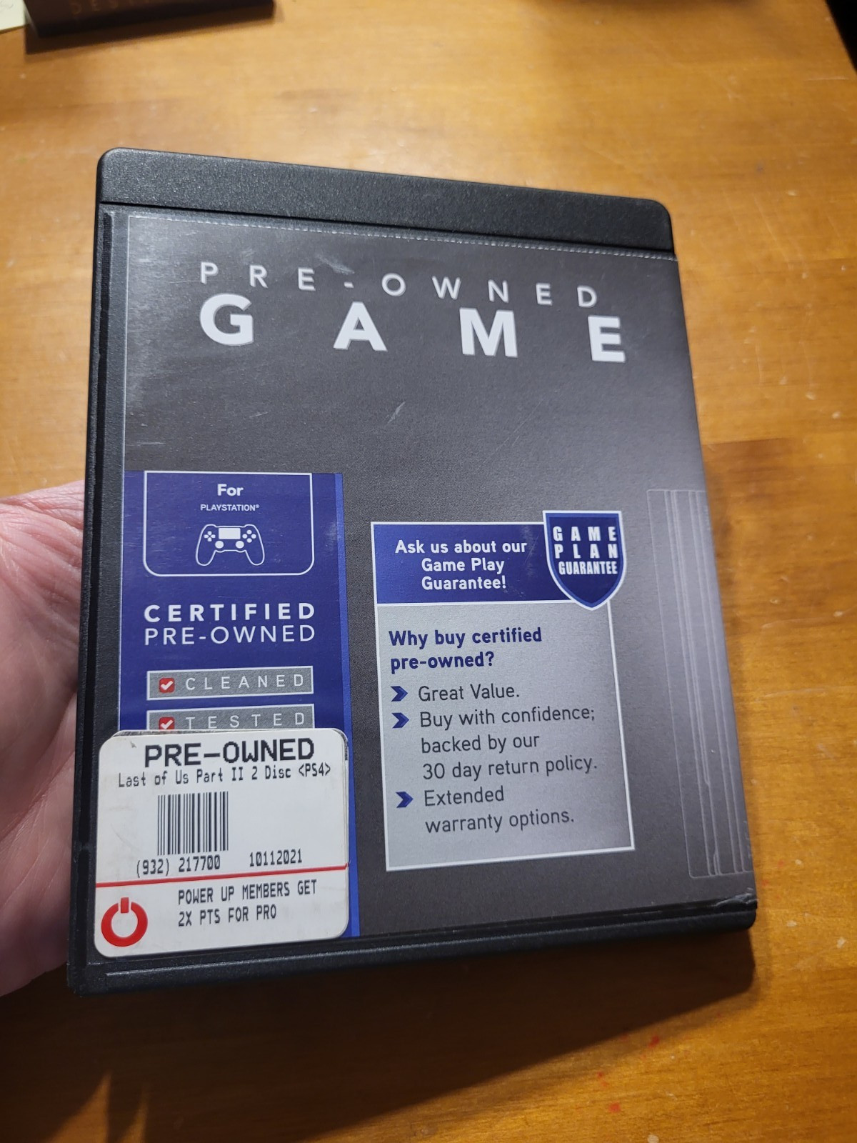 PS4 Playstation 4 The Last Of Us Part II 2 DISC ONLY
