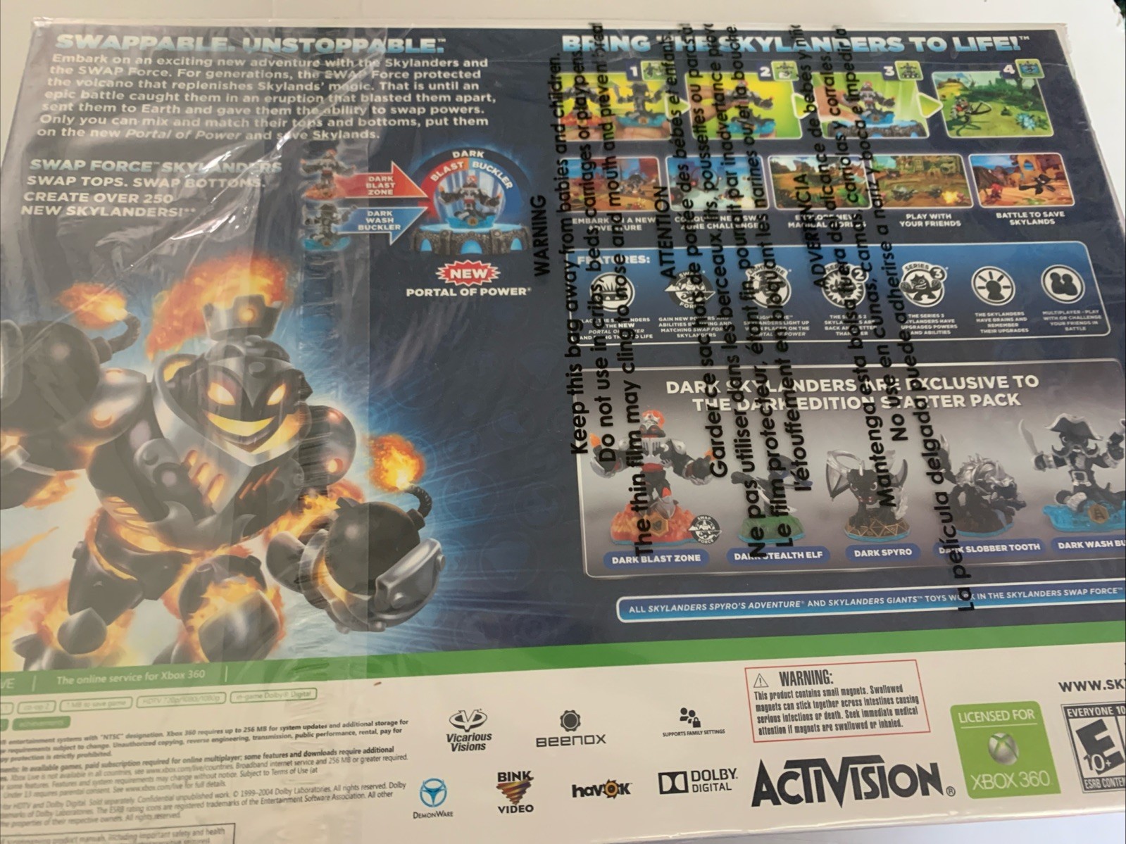 Sealed Skylanders: Superchargers – Dark Edition Starter Pack Xbox 360 Gt