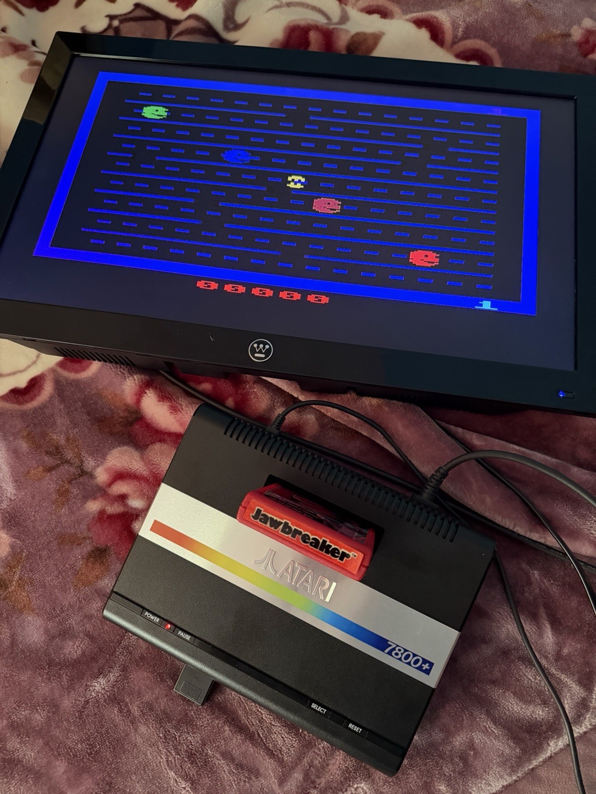 Atari 2600 RARE JAWBREAKER, Wall Ball, frogger 2 Three deep, Crystal Castles XE
