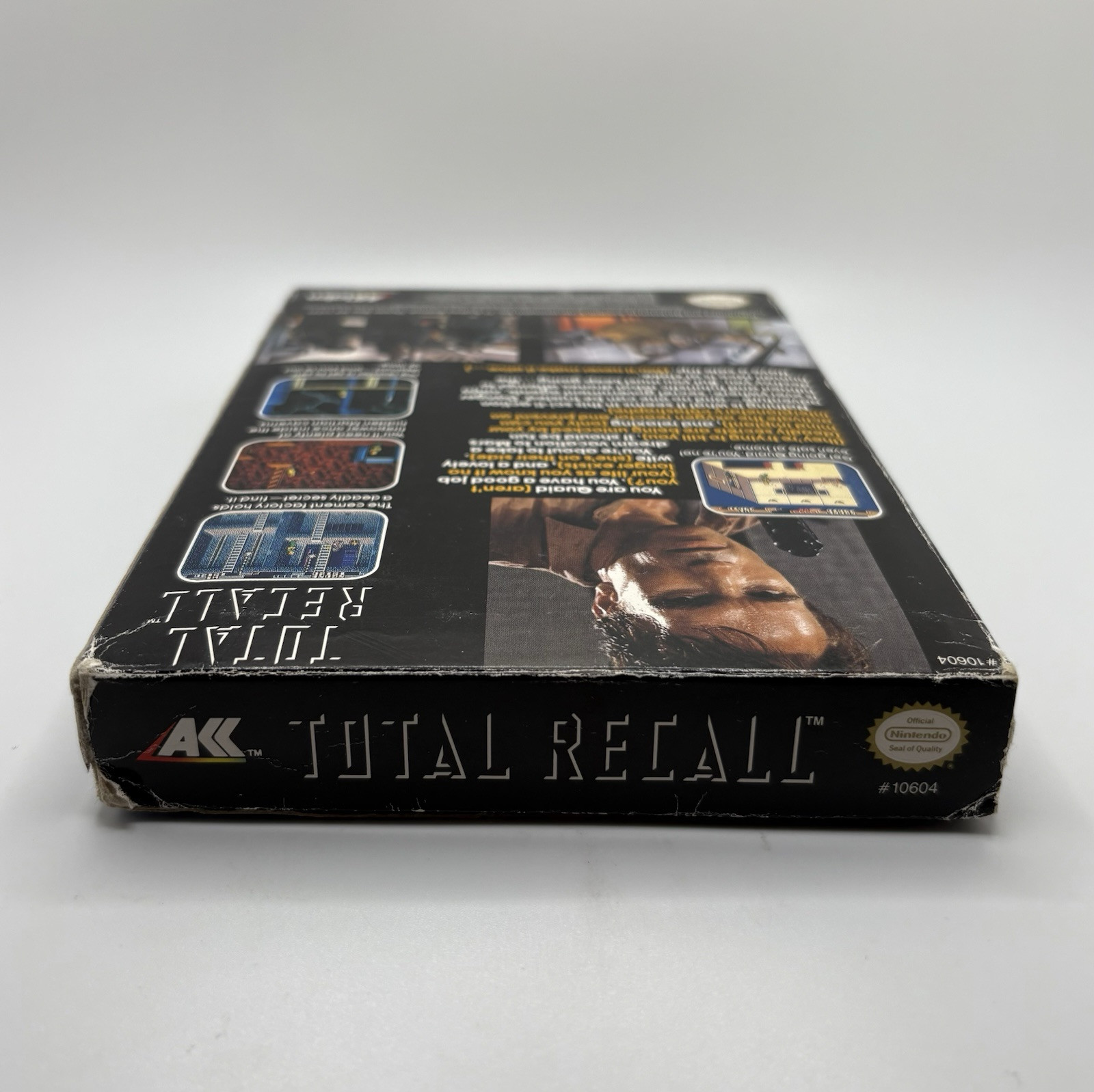 Total Recall CIB W/ Box Manual Game Inserts Nintendo NES 1990 Complete Tested