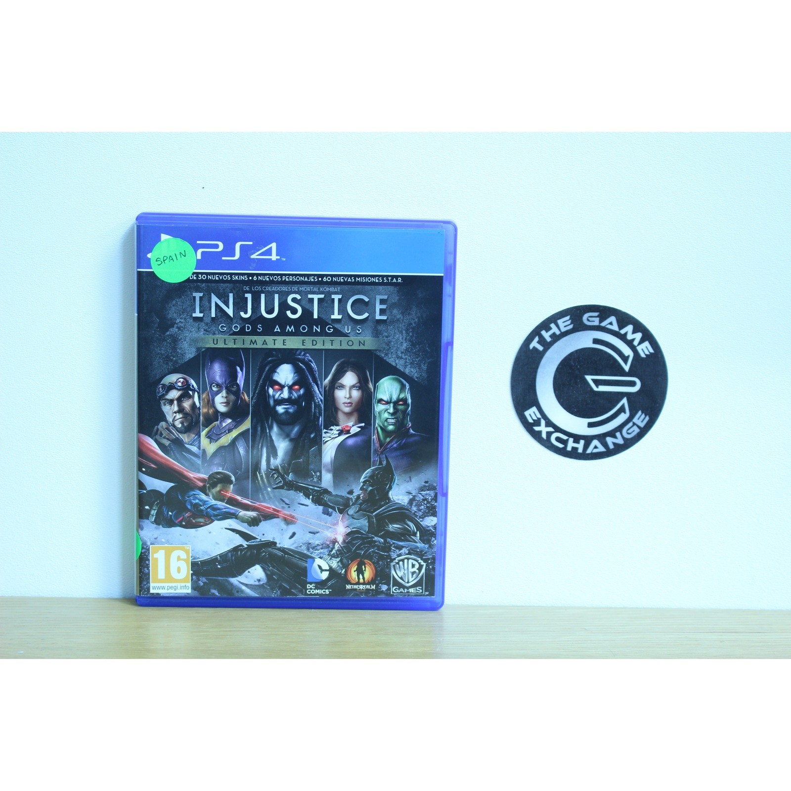 Injustice: Gods Among Us Ultimate Edition (PS4, 2014) PAL Spain Spanish Version