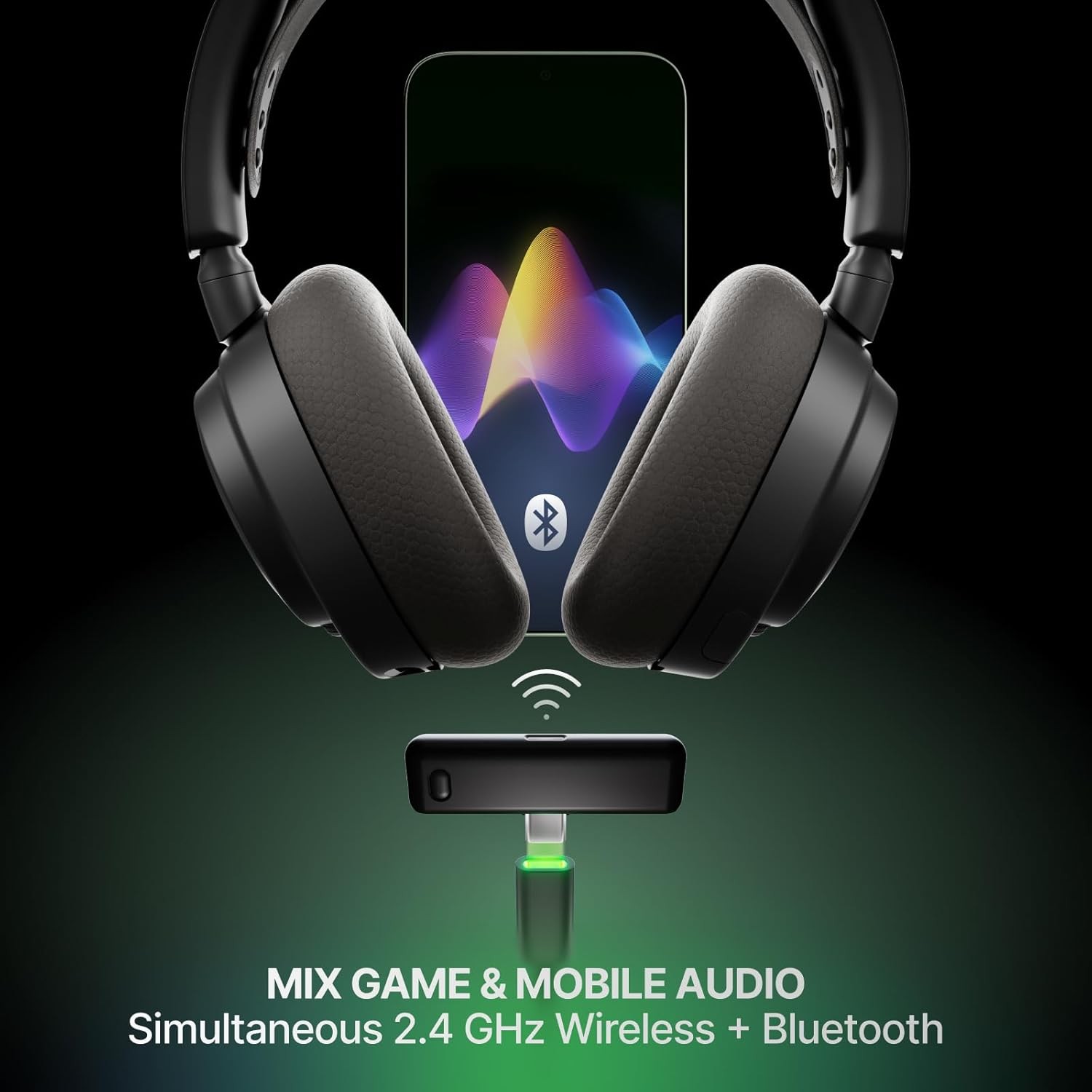 SteelSeries Arctis Nova 7X Gen 2 Wireless Headset Black Certified Refurbished