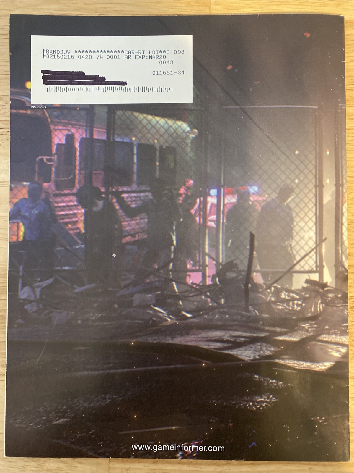 Game Informer #324 April 2020 Resident Evil 3 Persona Waistland Minecraft Kinai