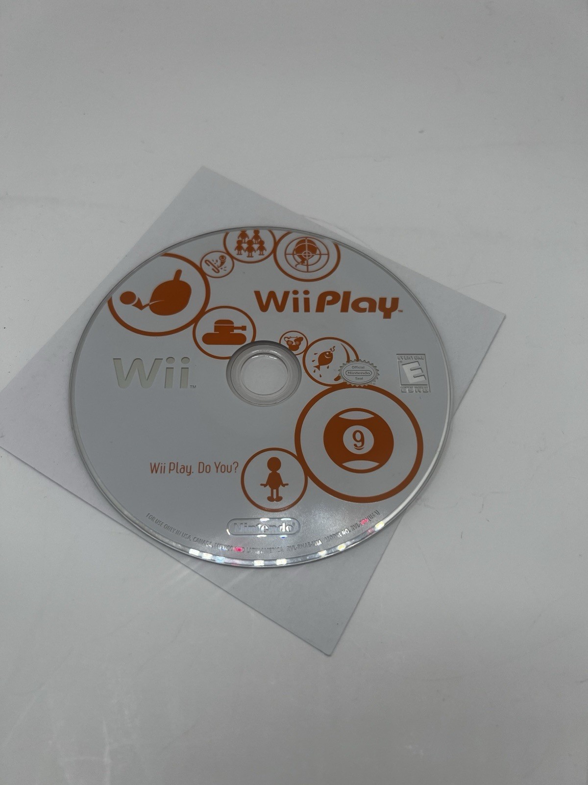 –DISC ONLY– Wii Play (Nintendo Wii) Game WORKING TESTED