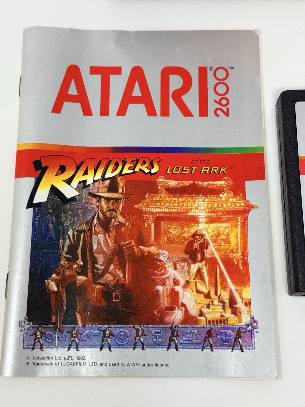 Raiders of the Lost Ark Atari 2600 Complete CIB Tested