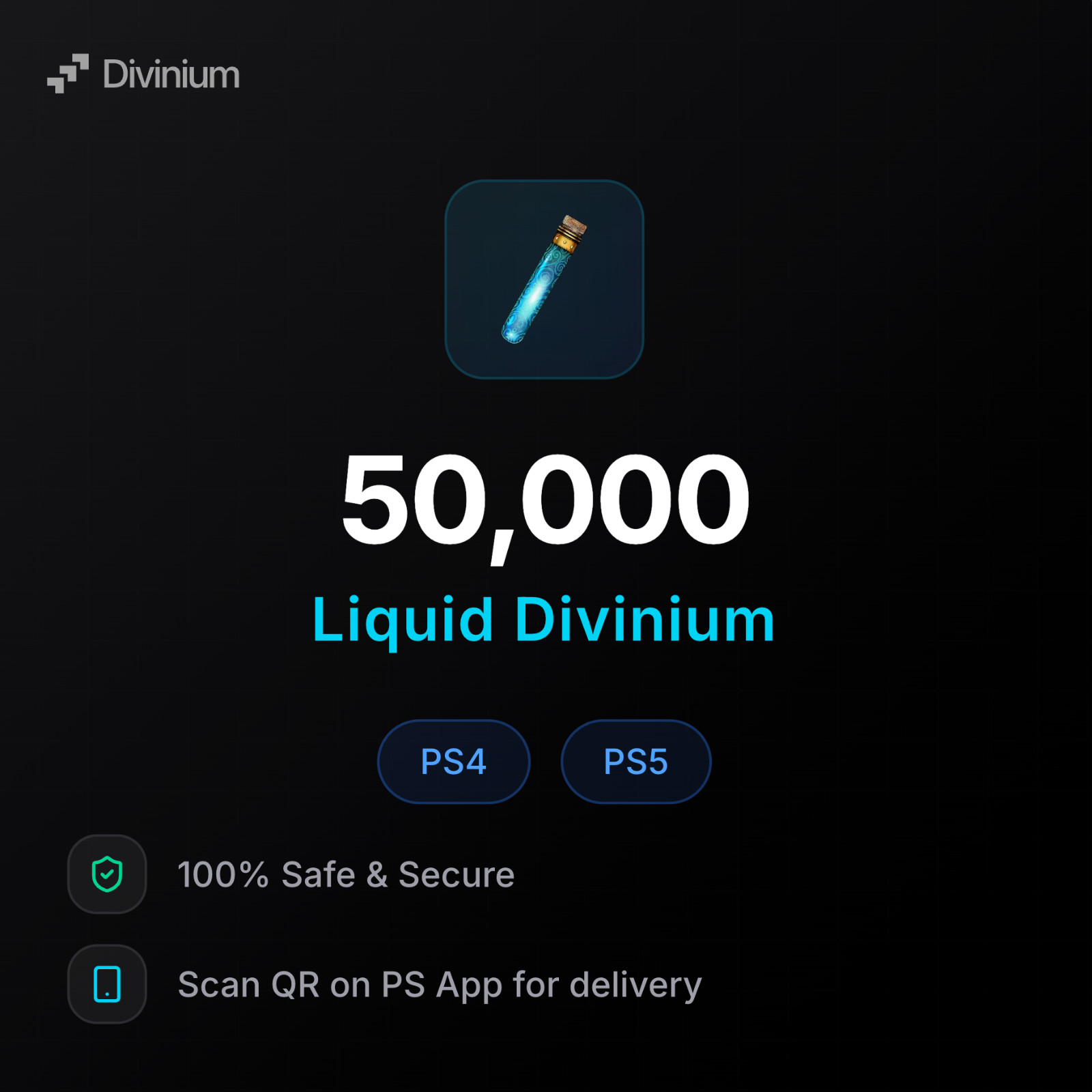 Black Ops 3 (BO3) | 50,000 Liquid Divinium | PS5 + PS4 | Buy Liquid Divinium