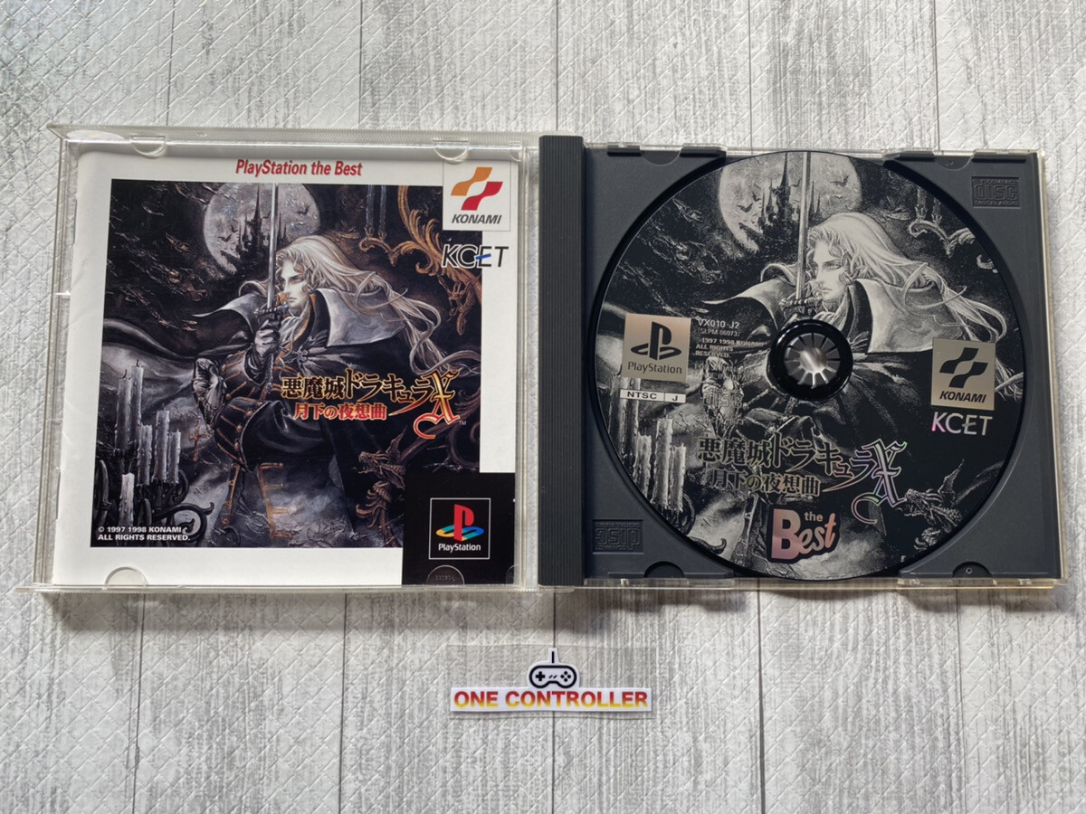 SONY PS 1 2 Akumajo Dracula X & Castlevania & Vampire Legend & Panic Maken Shao