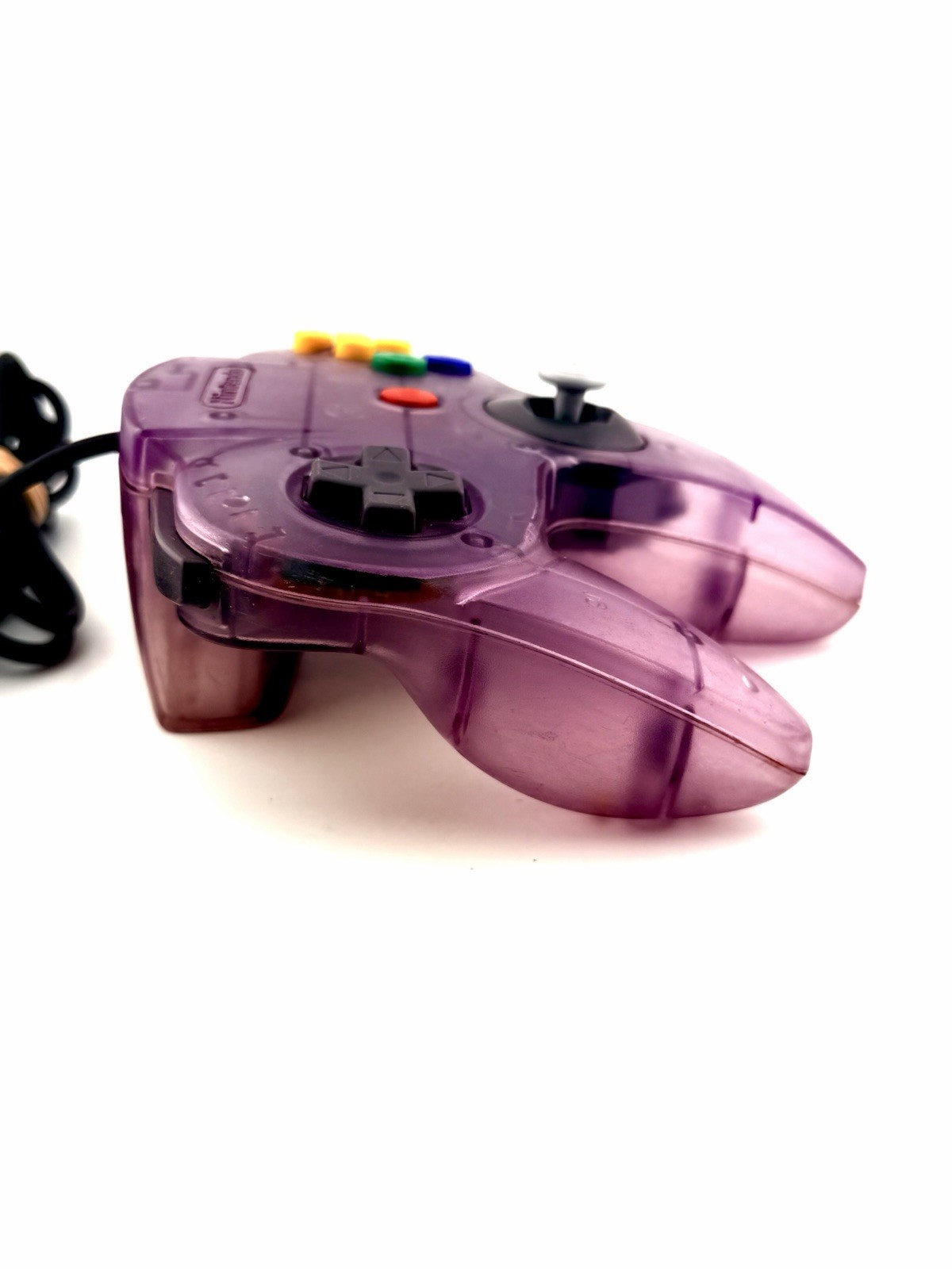 N64 – Controller Atomic Purple OEM Nintendo 64 Stick 8/10 – Fast Free Shipping!