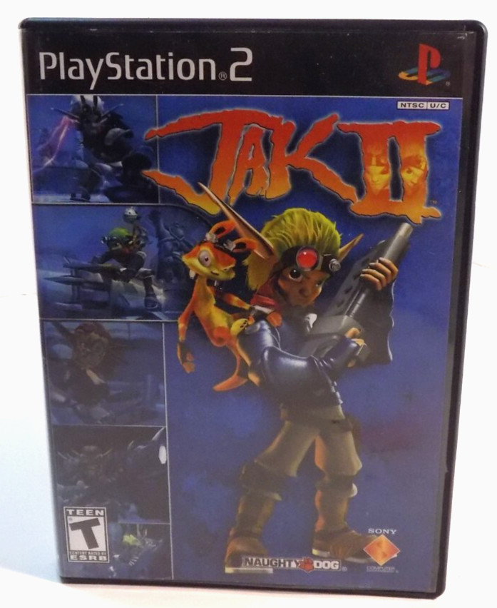 Jak II (Sony PlayStation 2, PS2) Black Label with Manual