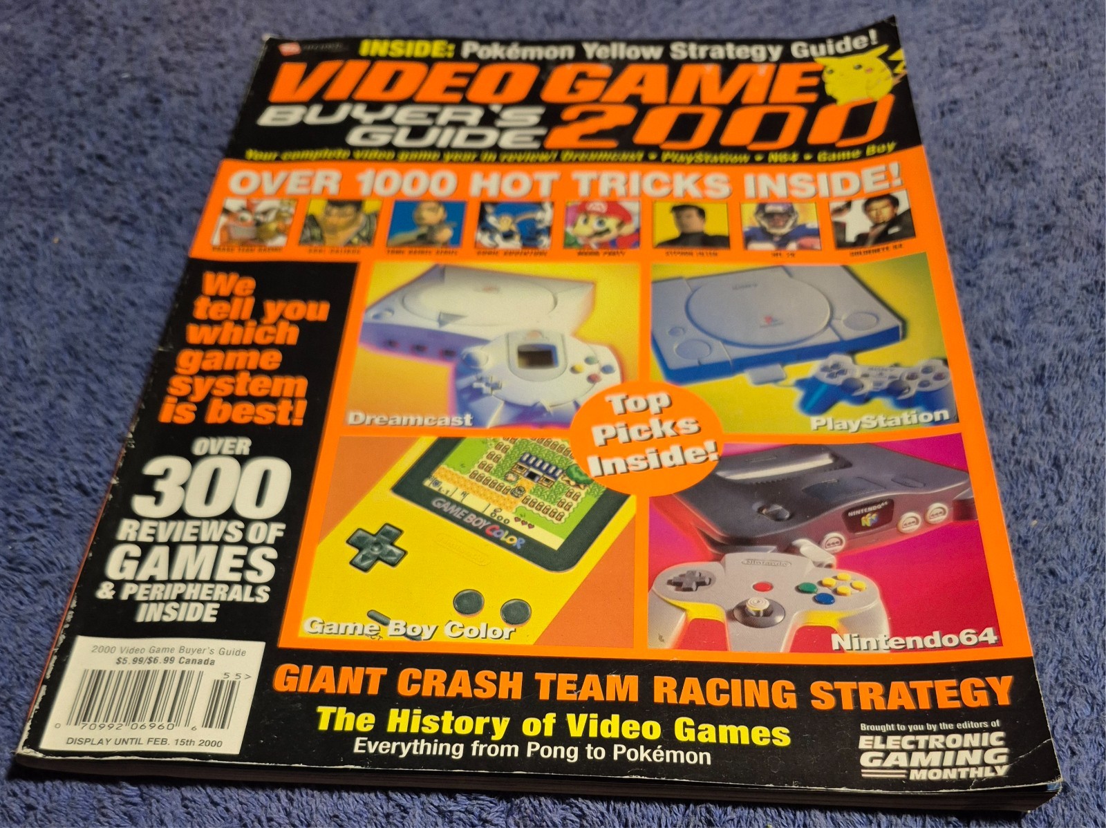 VIDEO GAME BUYER’S GUIDE 2000 ELECTRONIC GAMING MONTHLY DREAMCAST PLAYSTATION