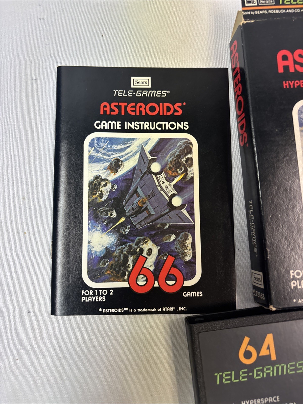 Asteroids Sears Tele-Games (Atari 2600, 1981)