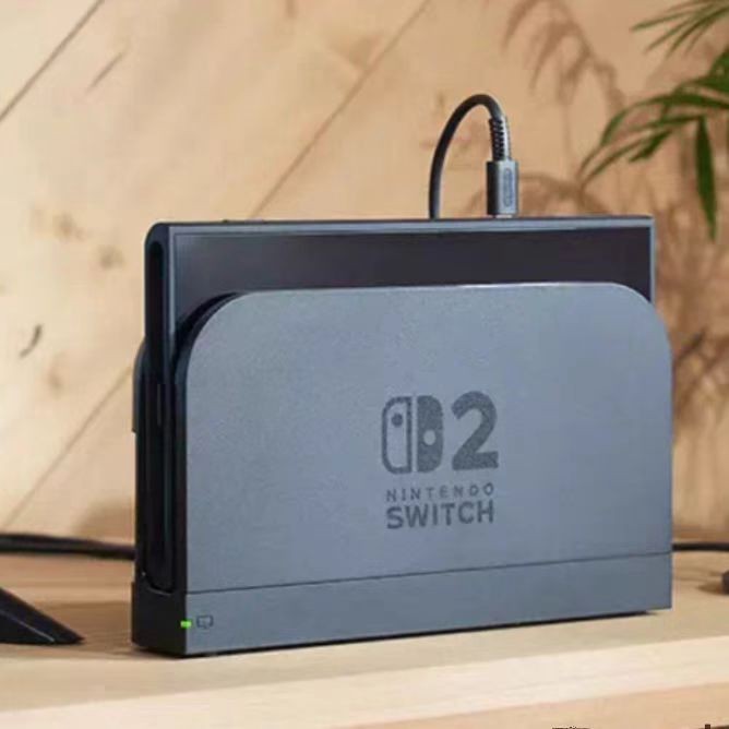 New Genuine Nintendo Switch 2 Charging TV Dock Station, single unit foam wrap