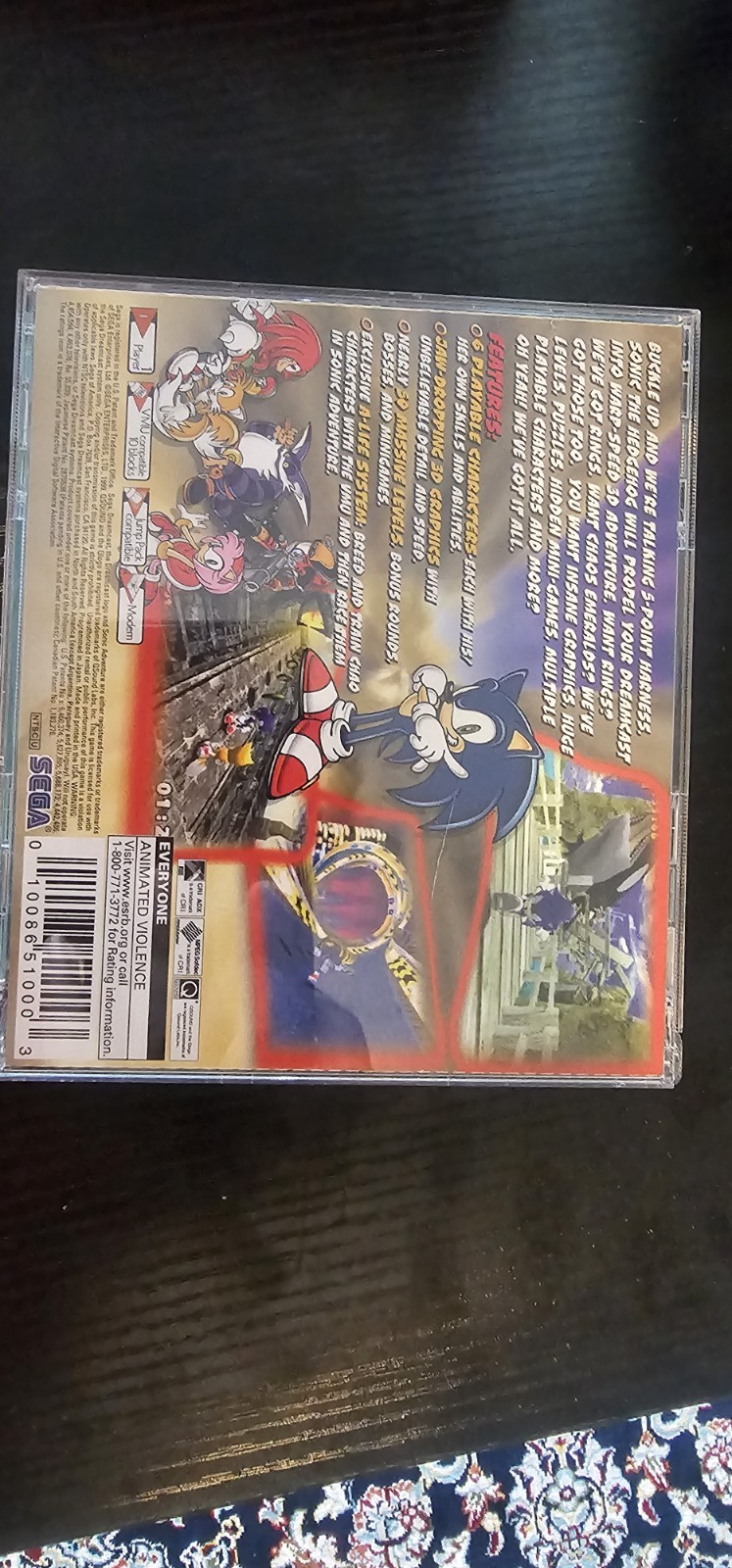 Sonic Adventure (Sega Dreamcast, 1998)