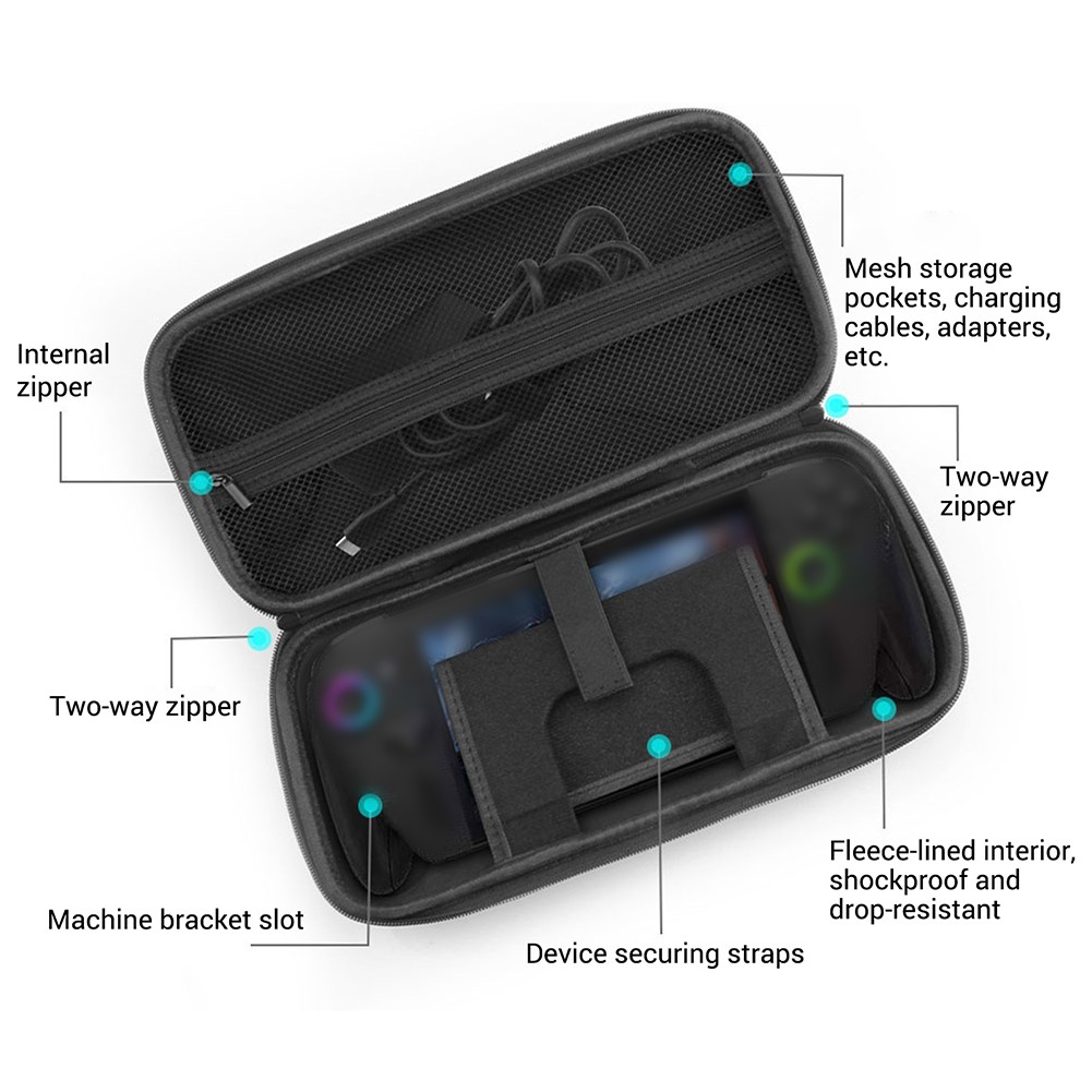 Waterproof Portable Carrying Case for ROG Xbox Ally /Ally X Travel Bag Dustproof