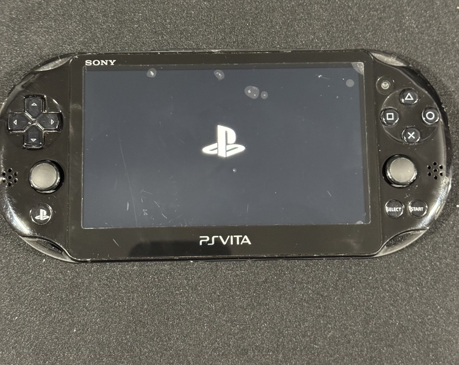 Sony PlayStation Vita Slim PS VITA PCH-2001 Black Console Tested Working W/ 8gb