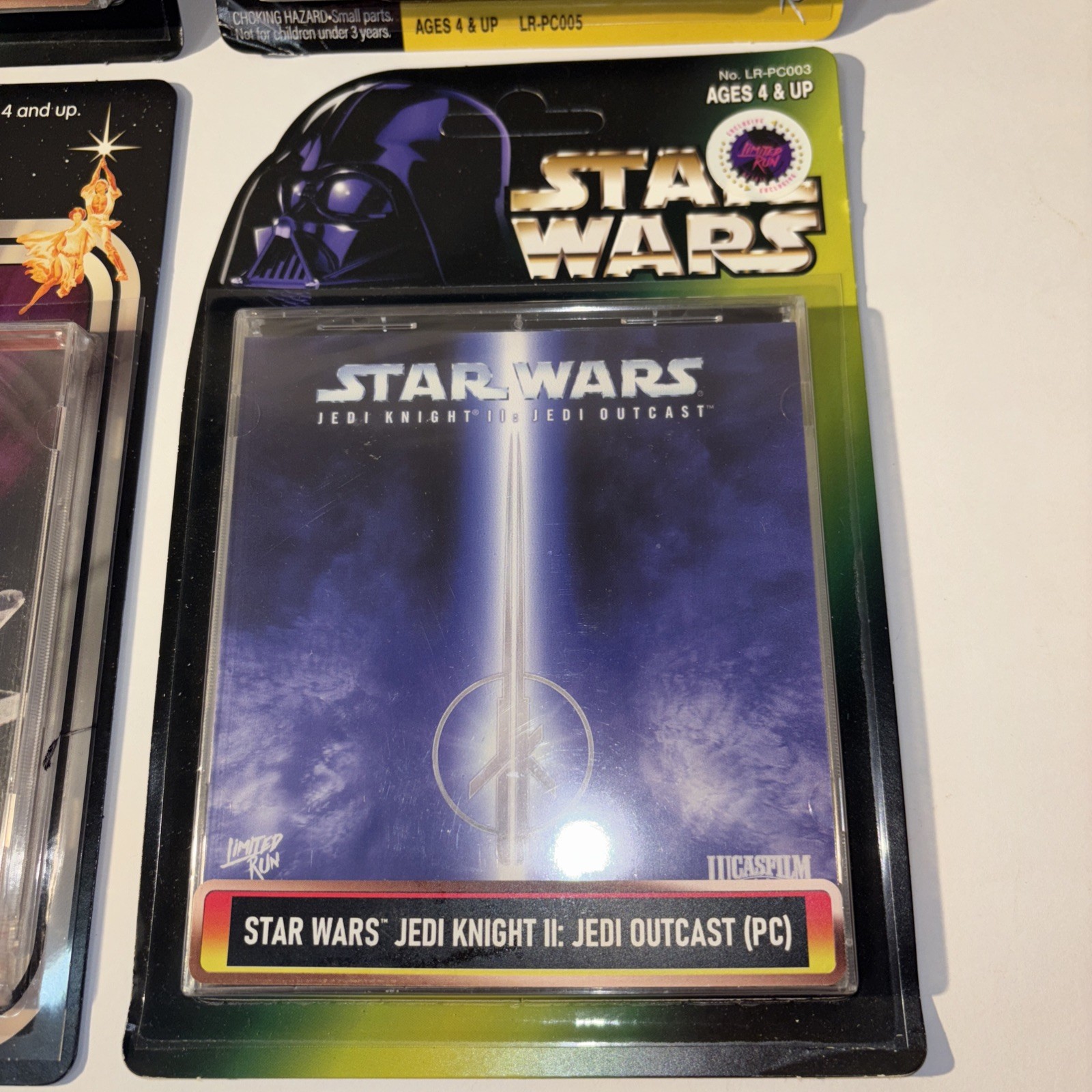 LOT OF 4 STAR WARS PHYSICAL PC LIMITED RUN GAMES CLASSIC EDITION X-WING NEW JEDI