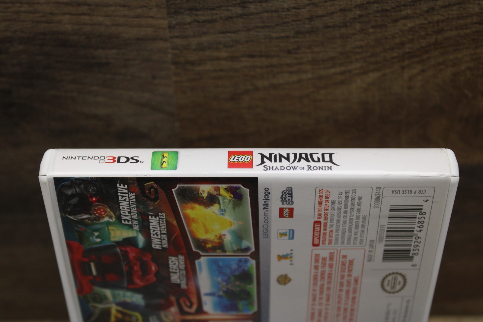 Nintendo 3DS Lego Ninjago Shadow of Ronin Tested & Working Complete With Manual
