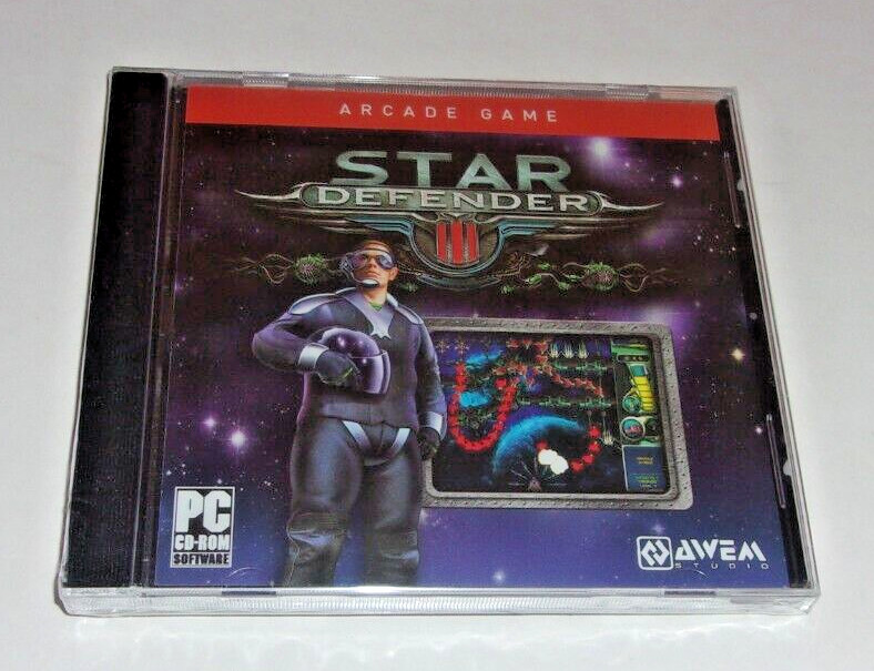 2007 Star Defender lll Arcade Game PC CD-ROM Game