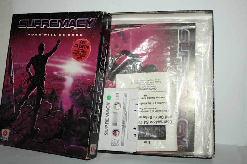 SUPERMACY YOUR WILL BE DONE GAME USED COMMODORE 64 ENGLISH EDITION FR1 55612