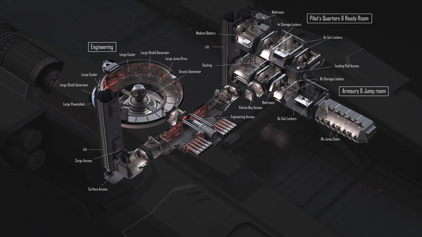 Star Citizen – ANVIL LIBERATOR – UPGRADE – (CCU)