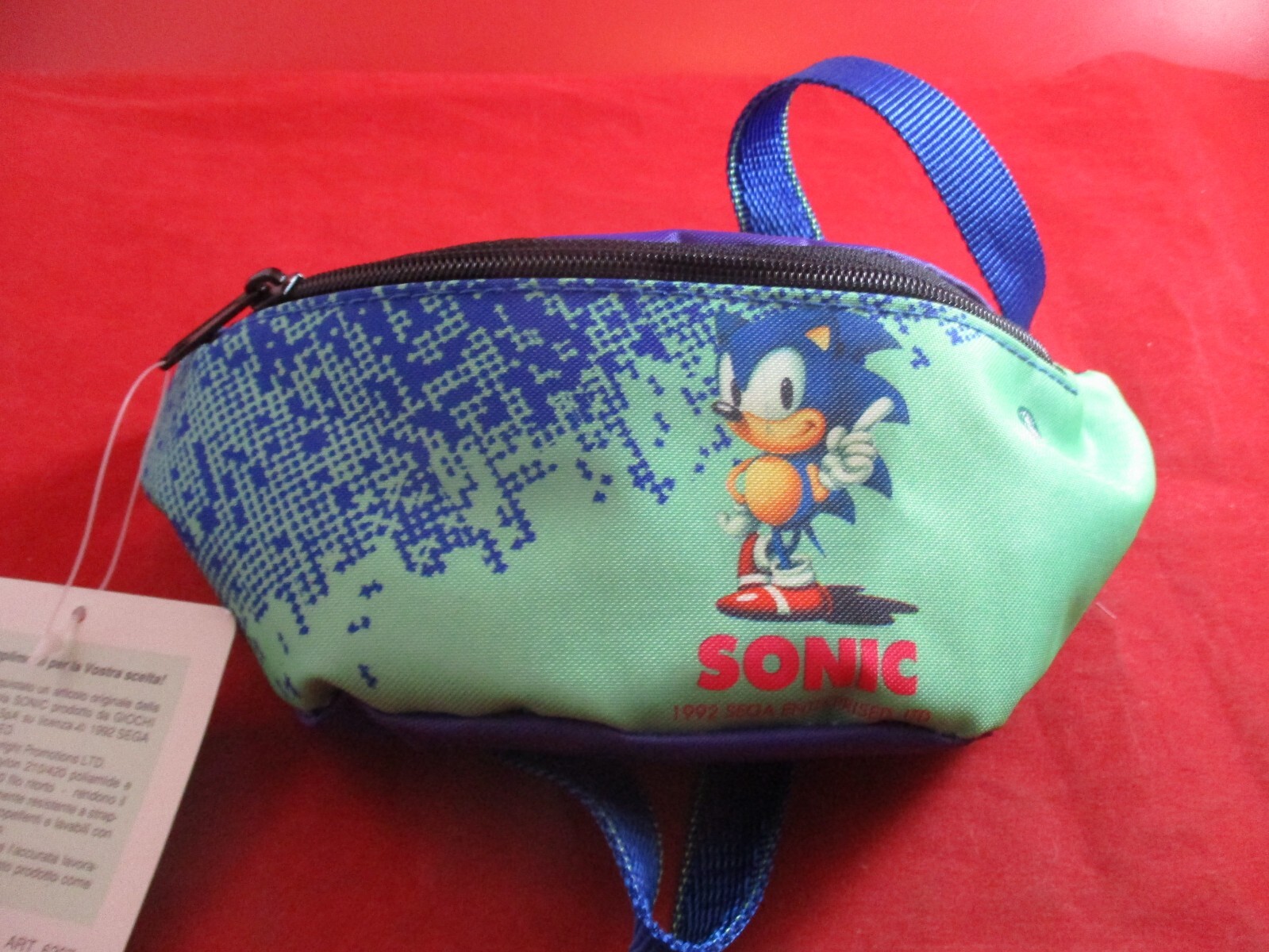 Sonic the Hedgehog Sega Genesis Era 1992 Kid’s Fanny Pack *NEW*