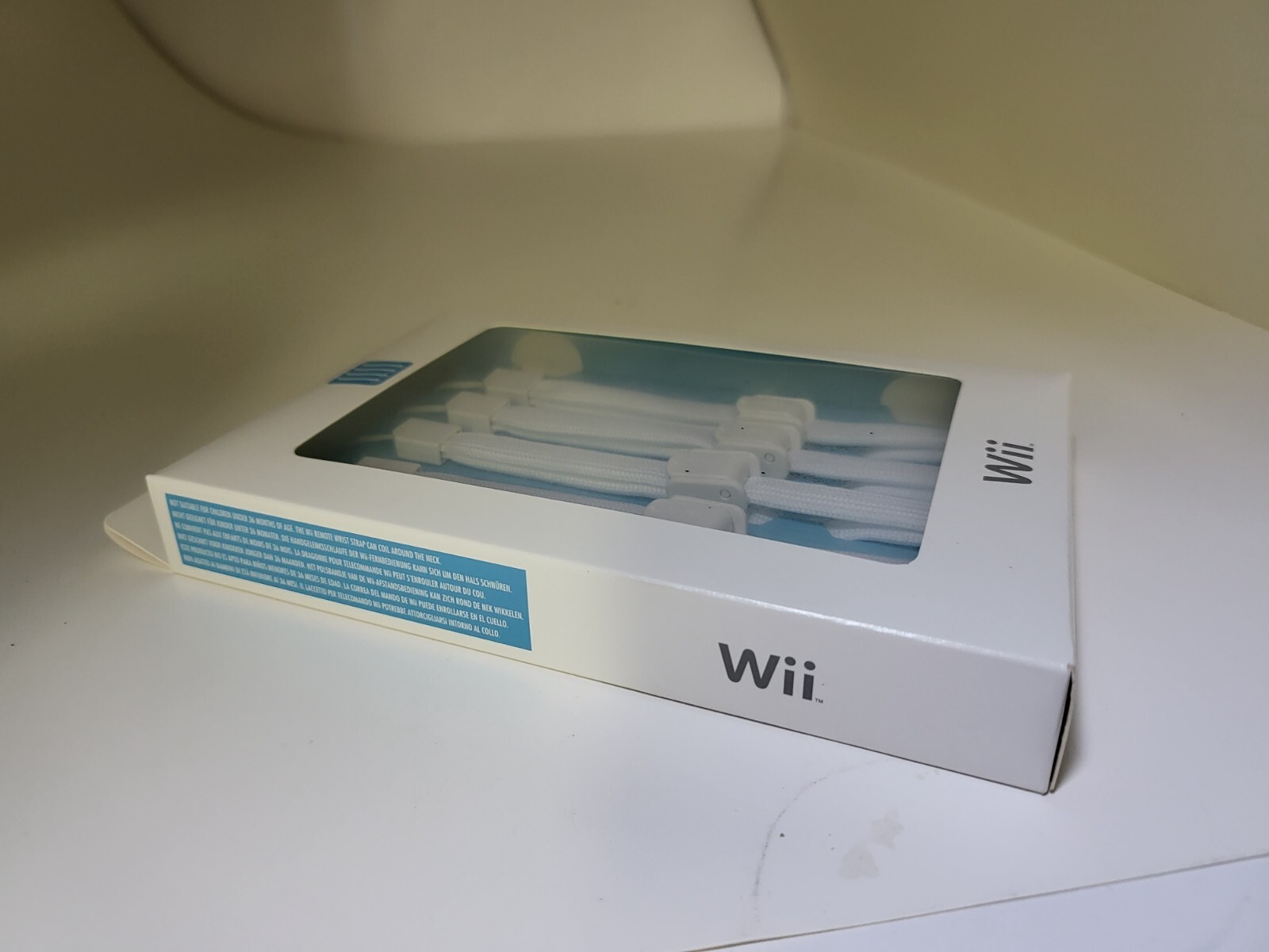 4 NEW White Official Genuine OEM Nintendo Wii Adjustable Remote Wrist Straps