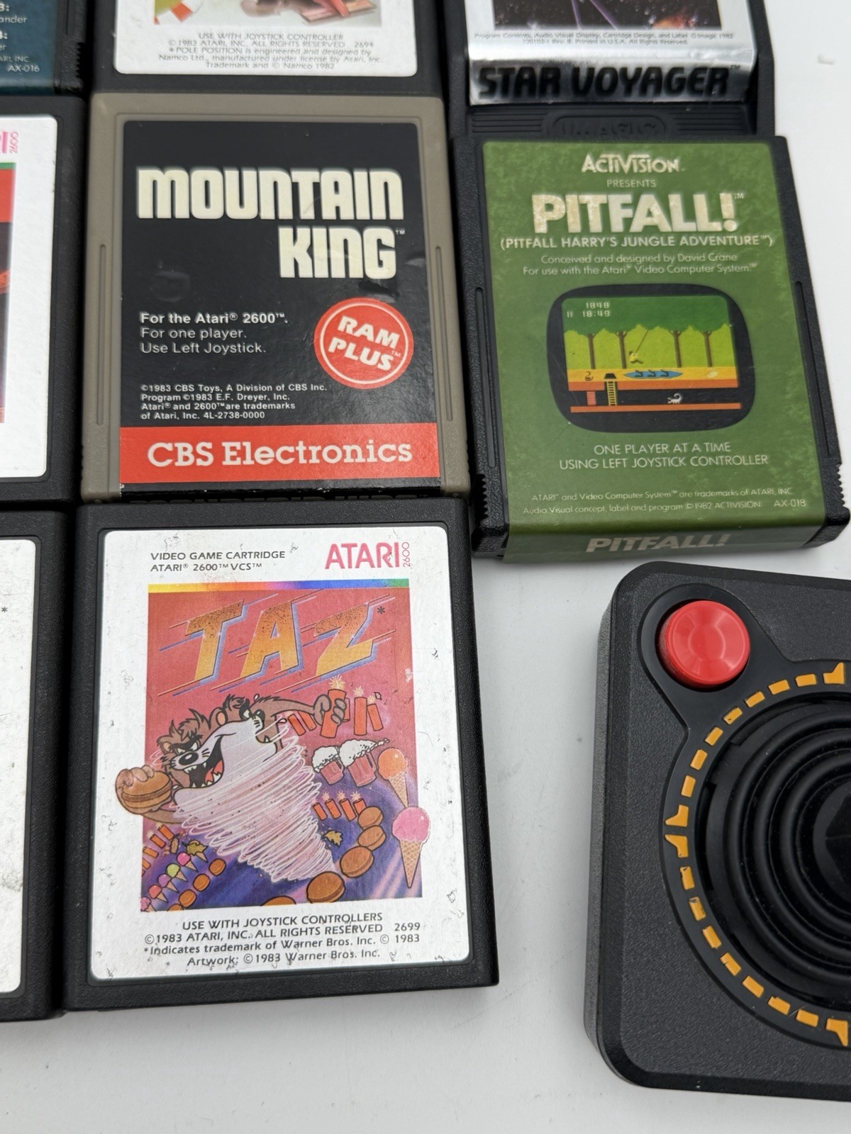 Huge Lot Vintage Atari 2600 Games | 24 Games | Controller | Paddles – See Pics!!