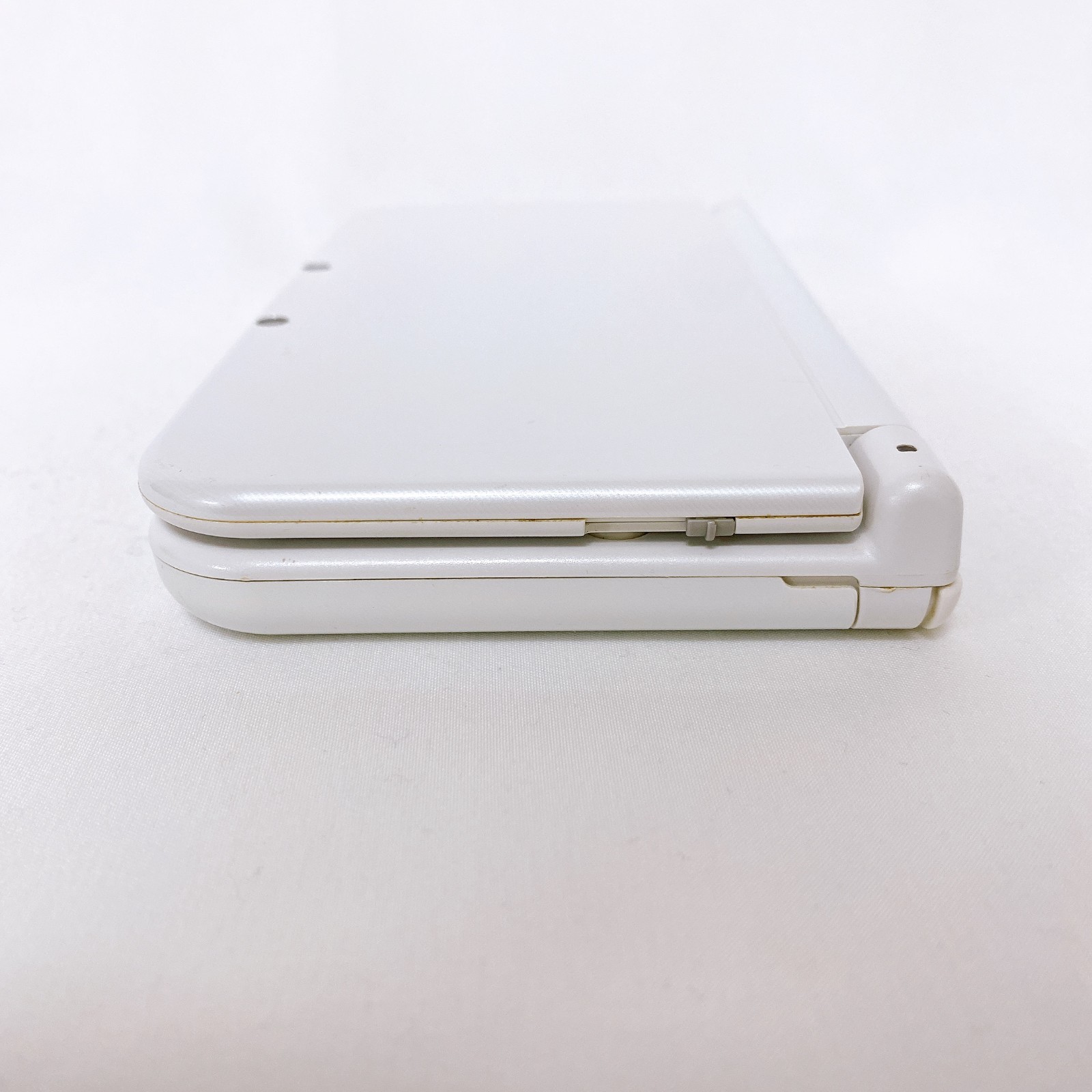 【Dual IPS w/Box】New Nintendo 3DS XL LL Pearl White Console Japan Tested Rank S