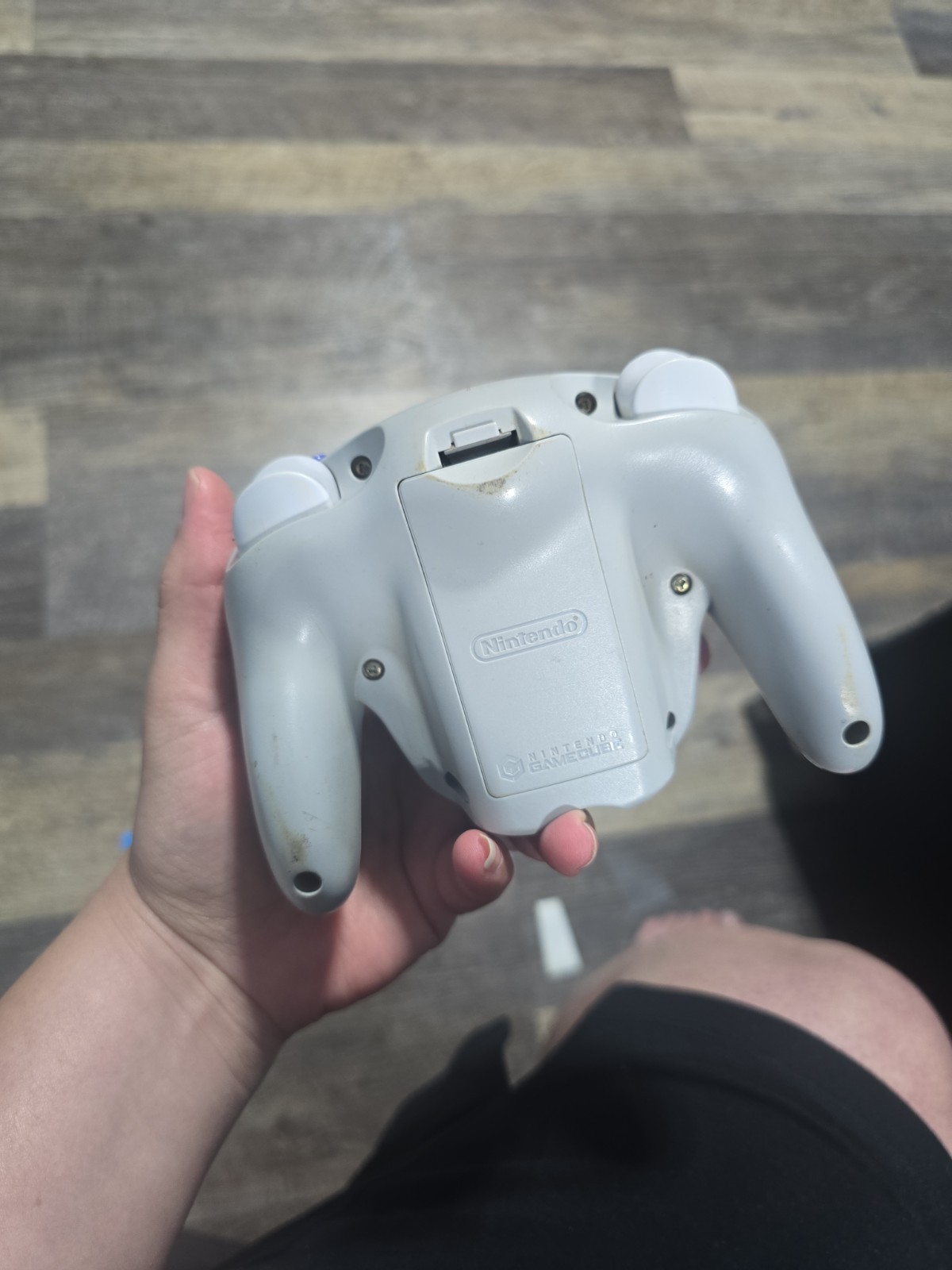 Nintendo GameCube DOL-101(USA) ​ Gray WaveBird Controller Parts Or Repair