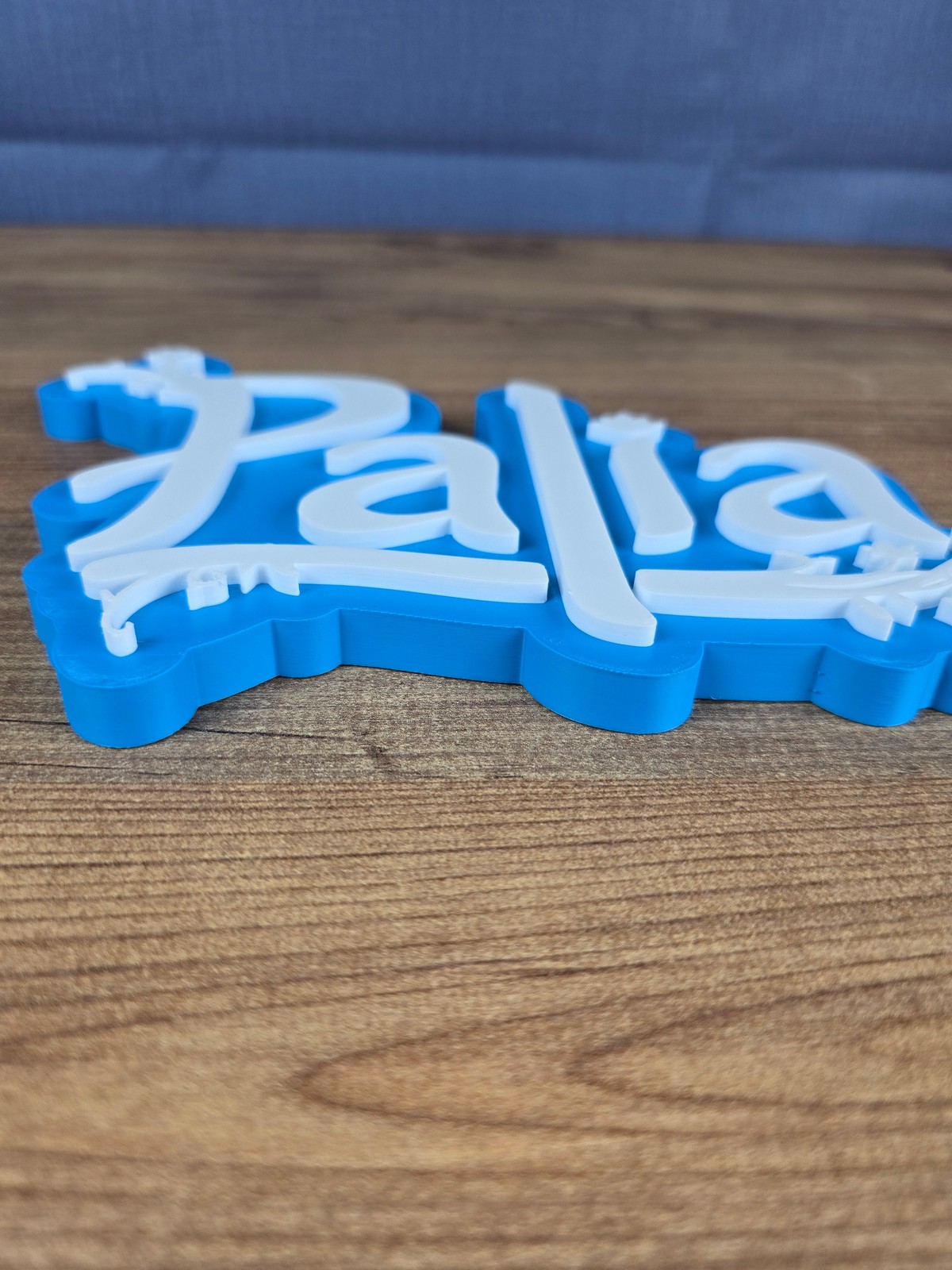 Palia Logo Display Stand Desk Sign Cozy Gamer Room Decor Shelf Accessory Gift
