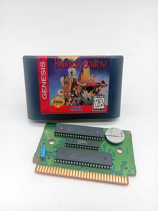 Phantasy Star IV Sega Genesis Authentic Cartridge Tested Working