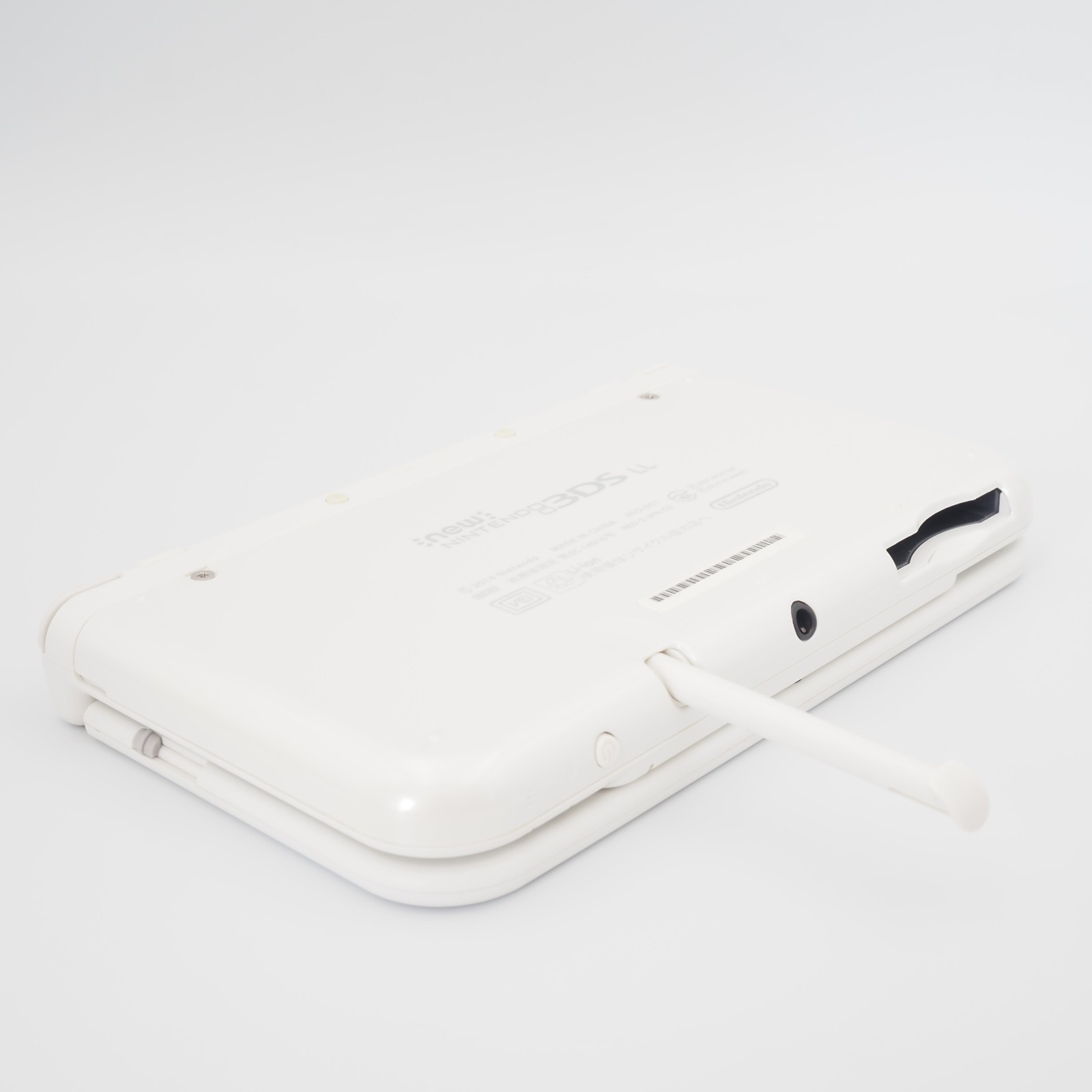 [EXC] New Nintendo 3DS XL LL Pearl White Console Tested w/Charger Box