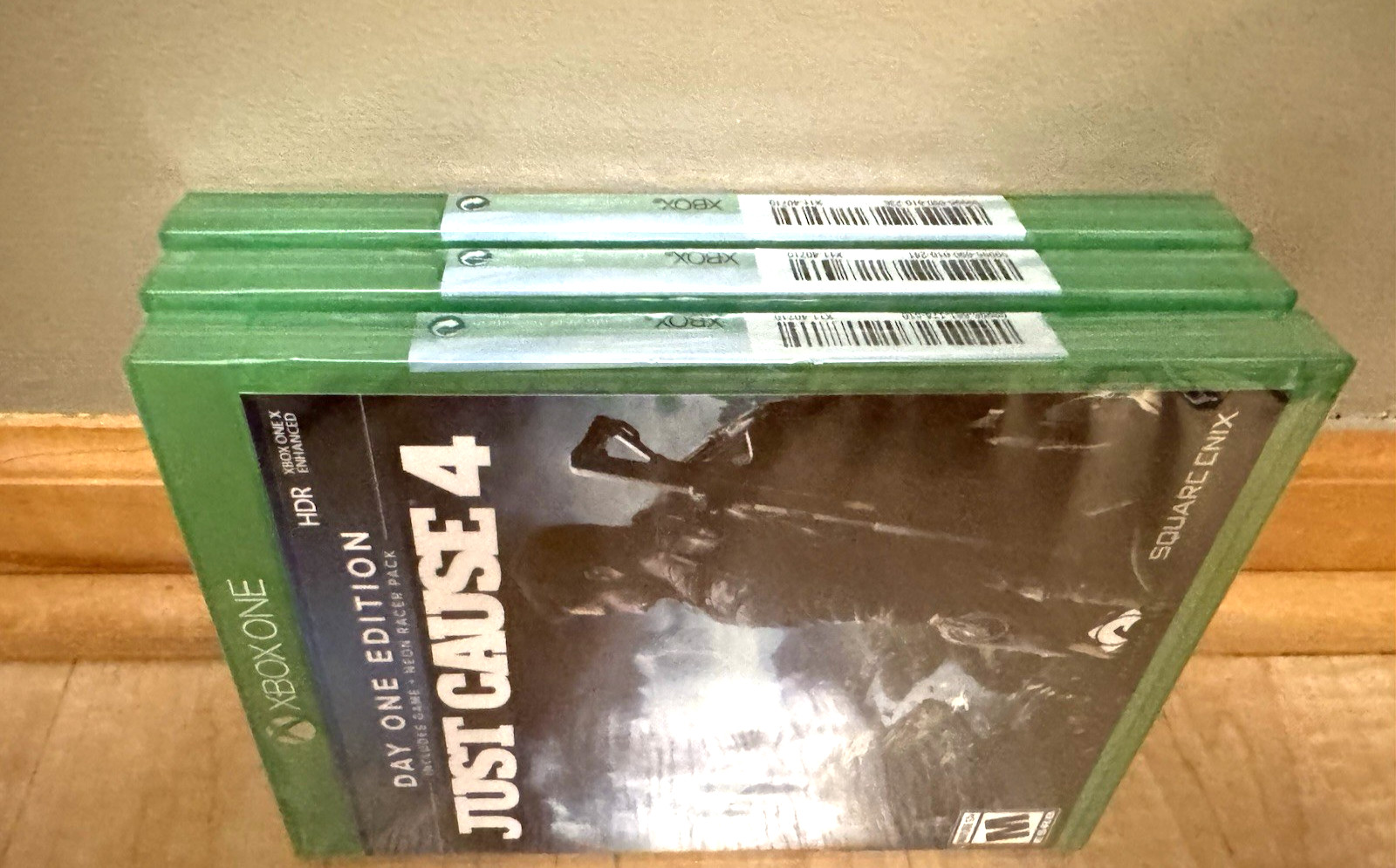 Lot of 3 Xbox One Games Just Cause 4 Day One NEW SEALED
