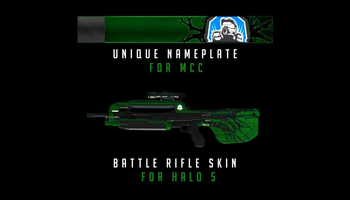 *RARE* Halo MCC HCS Grassroots Pro Nameplate Master Chief Collection XBOX PC