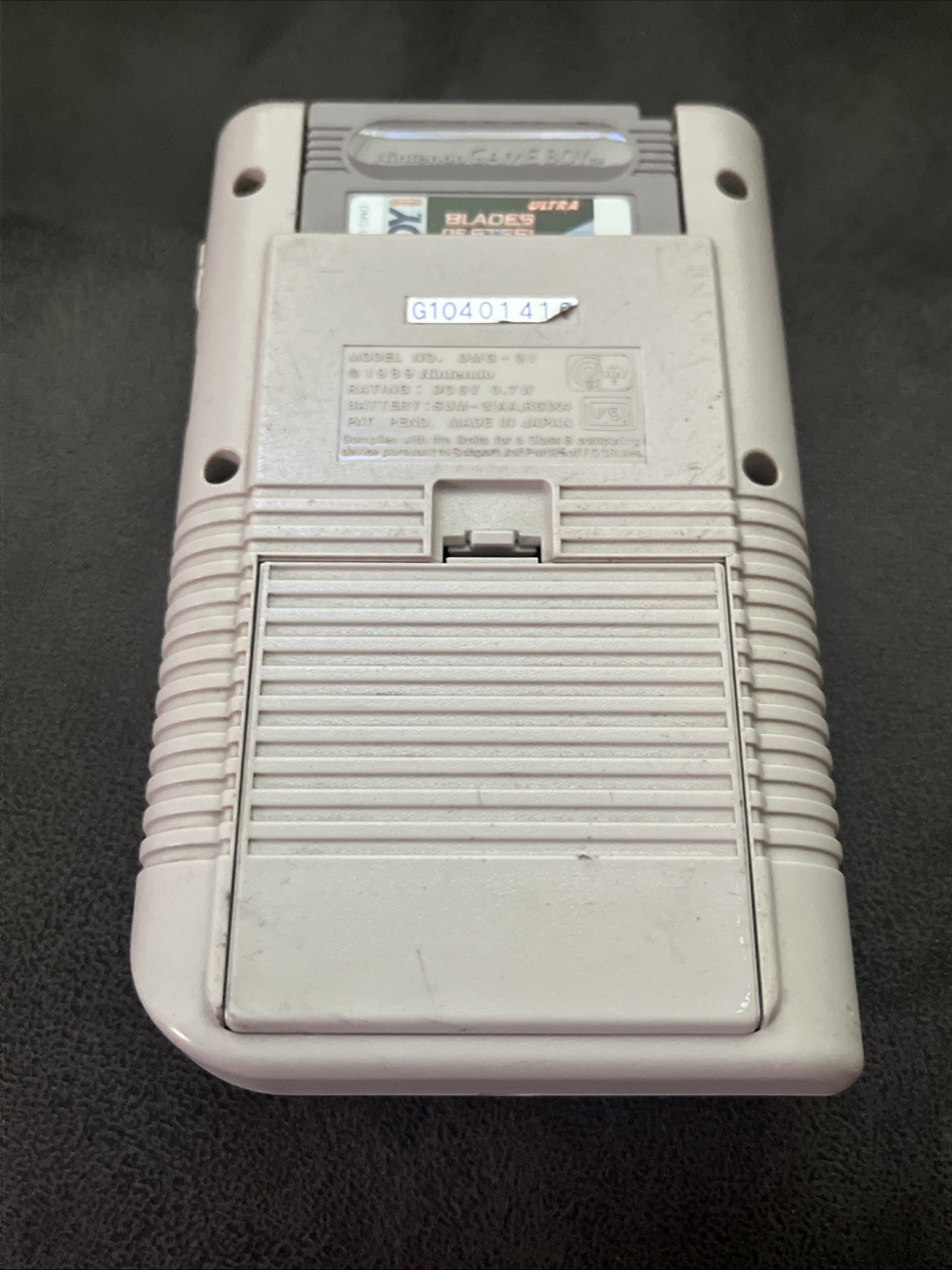 Authentic Original Nintendo Game Boy DMG-01 Console Handheld Works! With Game.