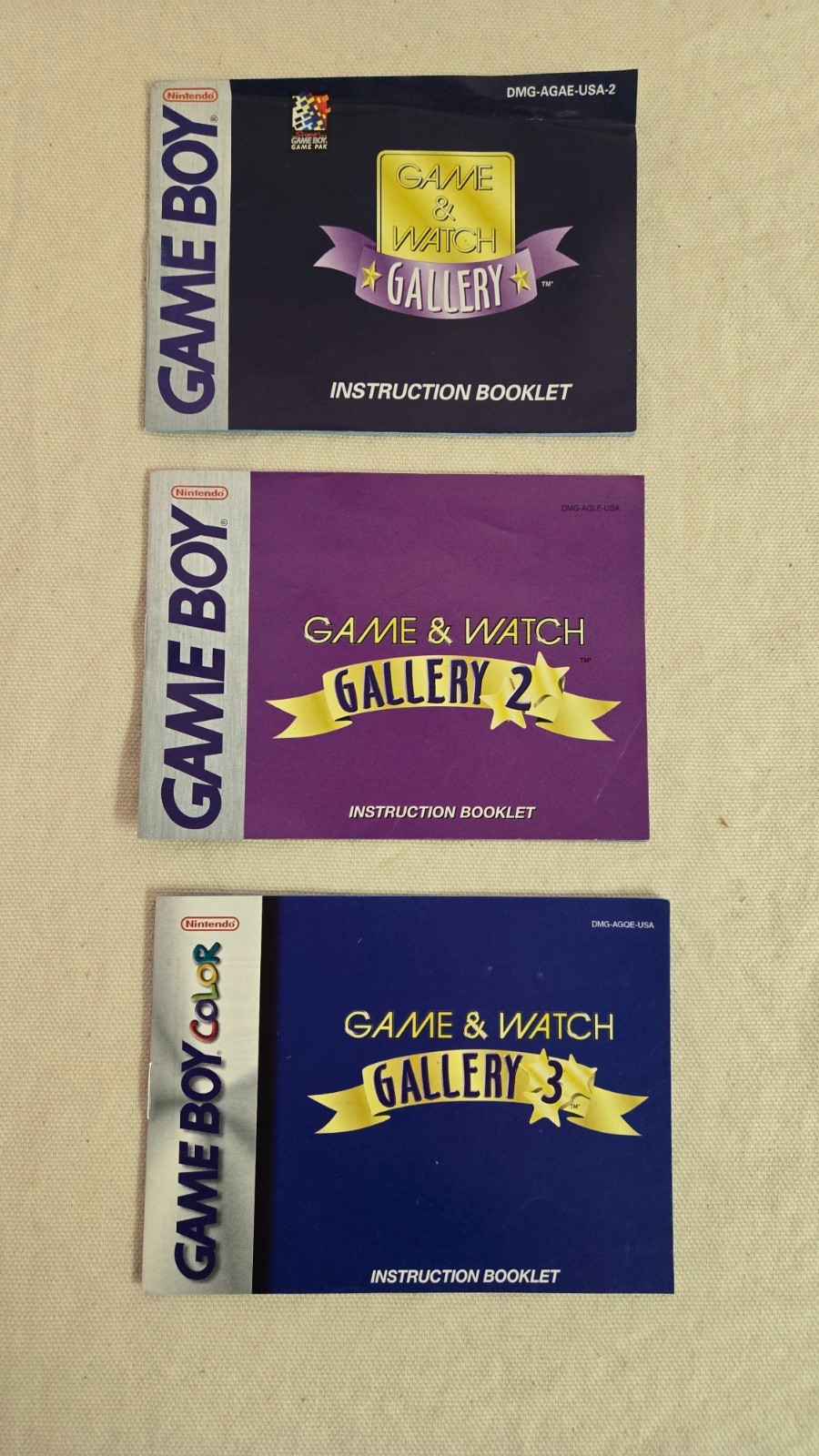 Game Boy/Game Boy Color/Game Boy Advance Manuals lot ~You Pick~ READ DESCRIPTION
