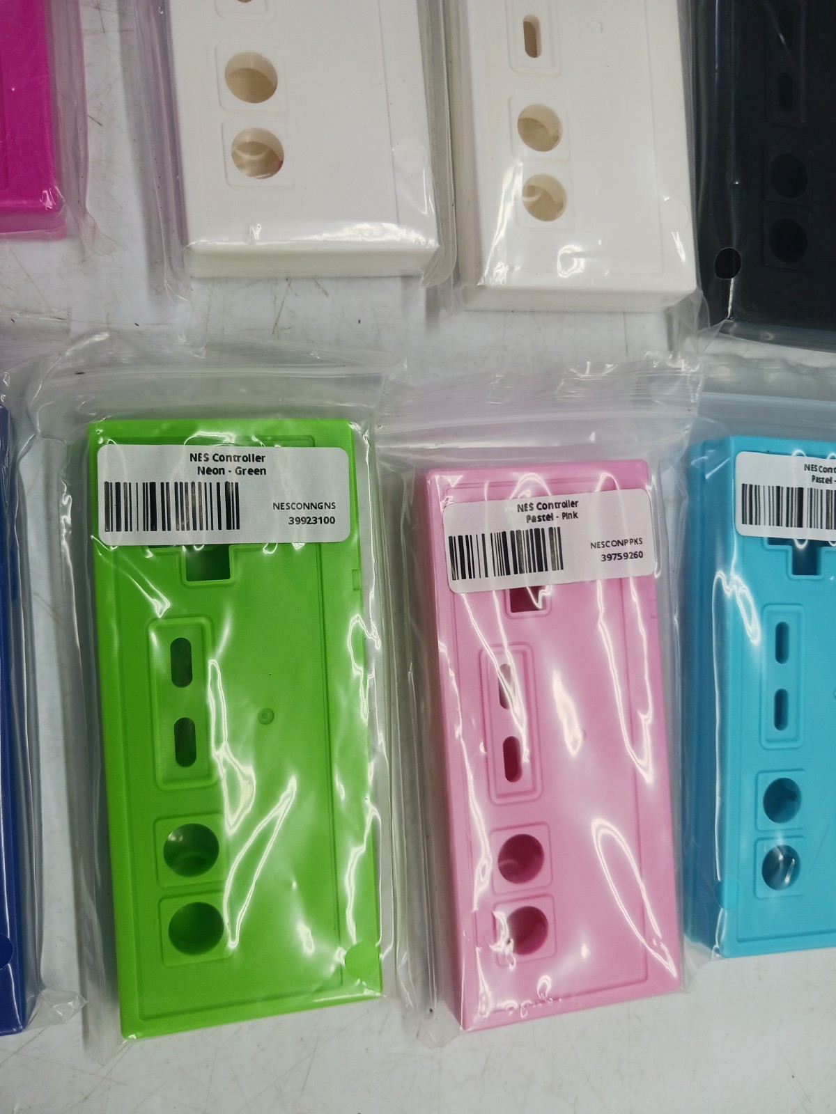 Nintendo Controller Shell Replacement Lot Of 10 Various Colors.