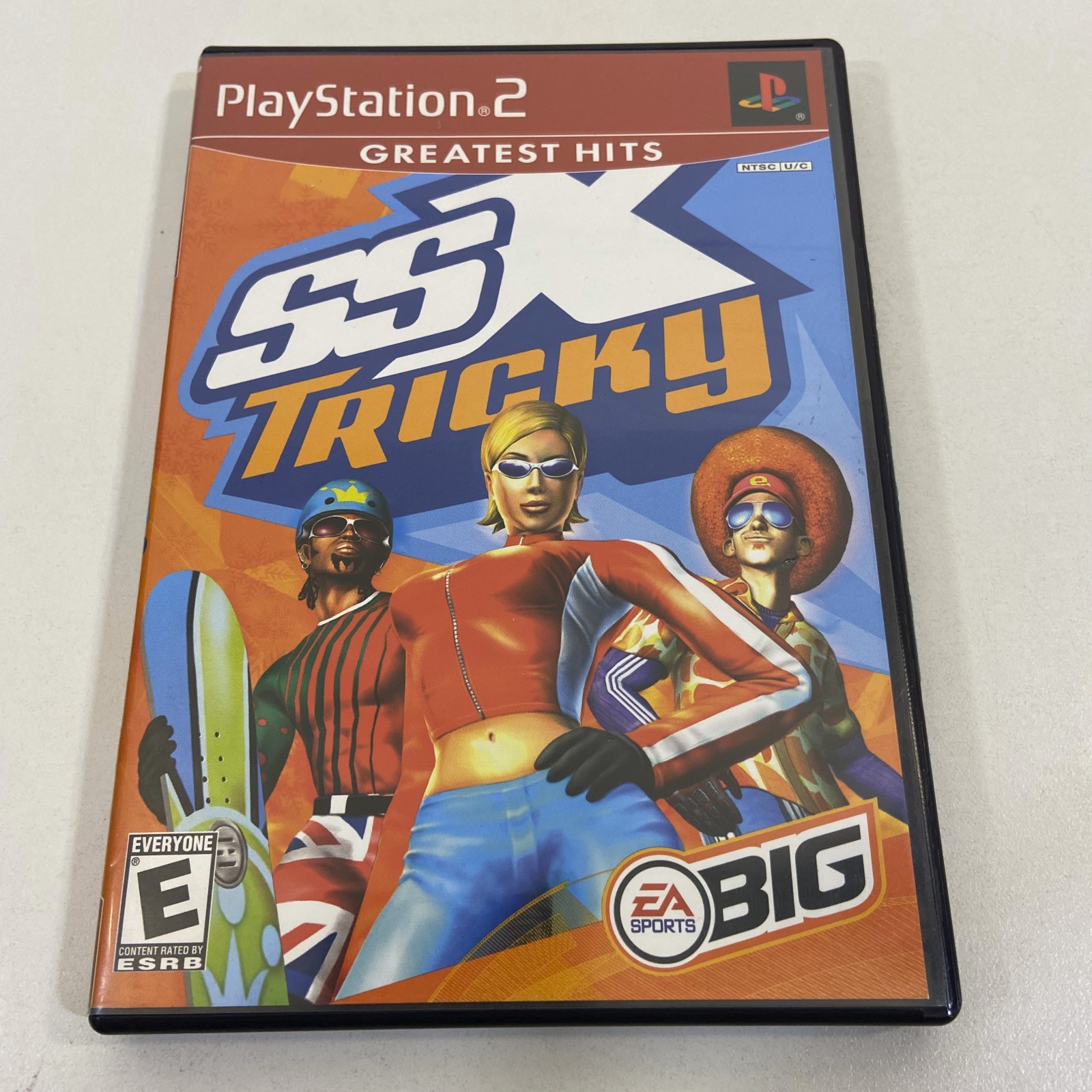 SSX Tricky PlayStation 2 Video Game with Manual 2002 EA Sports Sony PS2